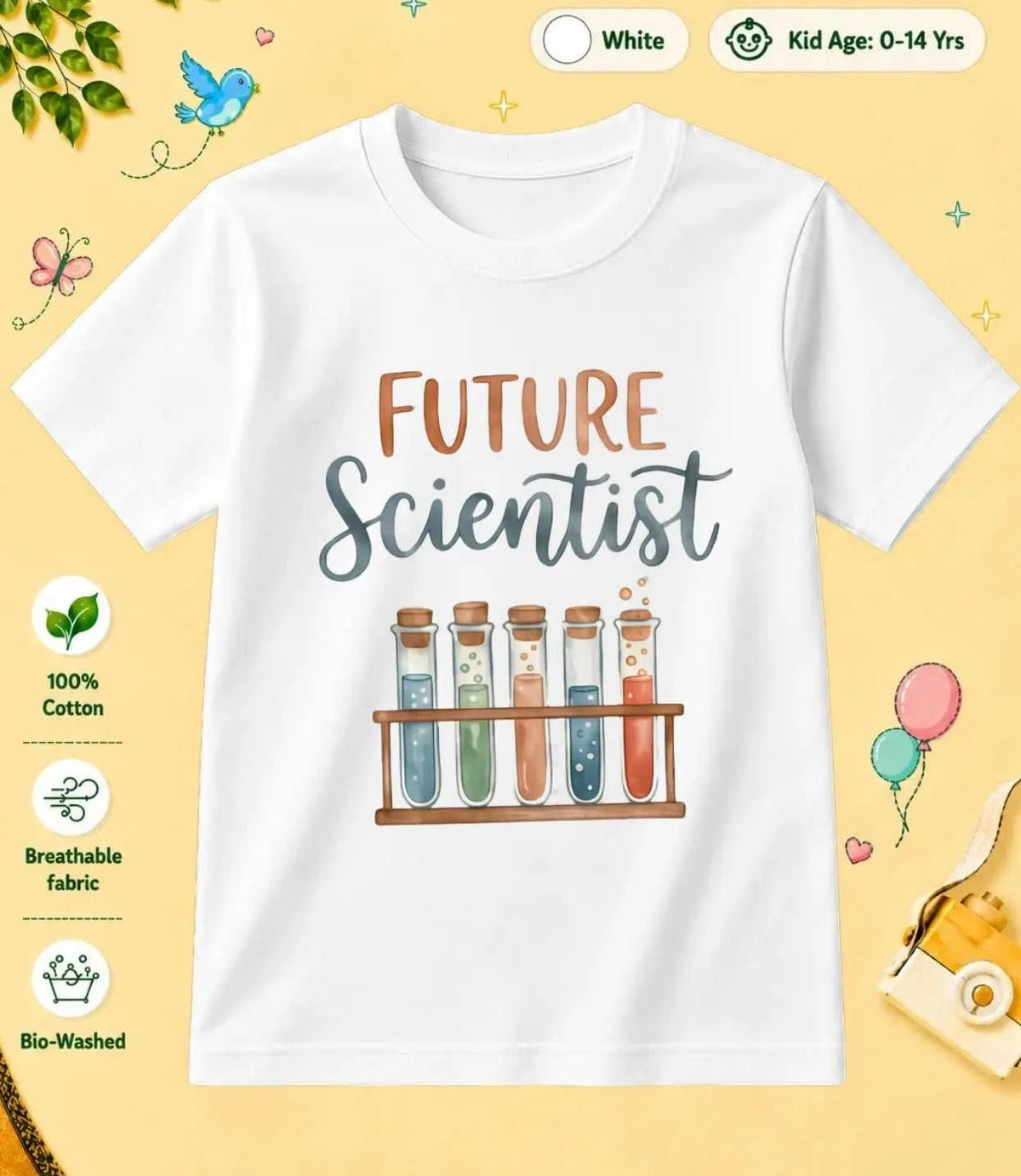 18 October Special Day Kid Cotton Tee Swiftsoul
