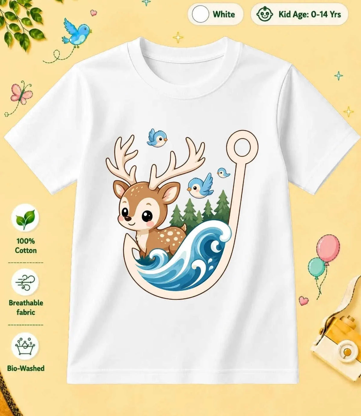 18 October Special Day Kid Cotton Tee Swiftsoul