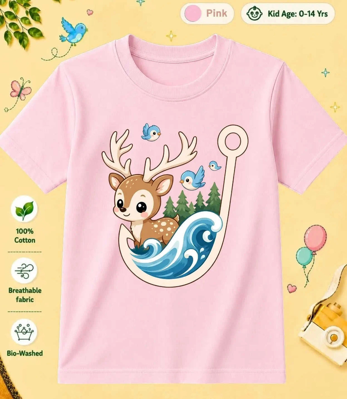 18 October Special Day Kid Cotton Tee Swiftsoul