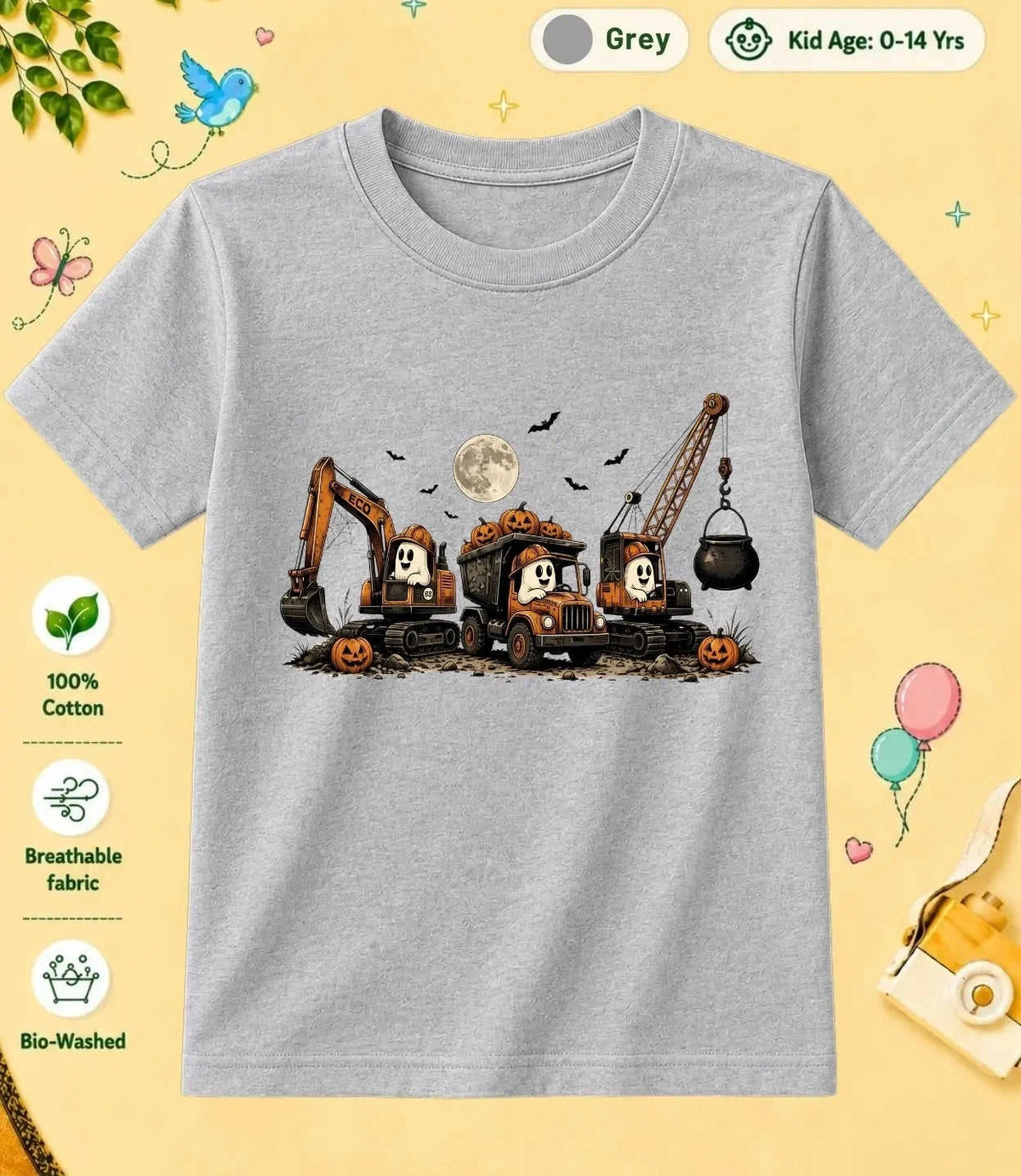 18 October Special Day Kid Cotton Tee Swiftsoul
