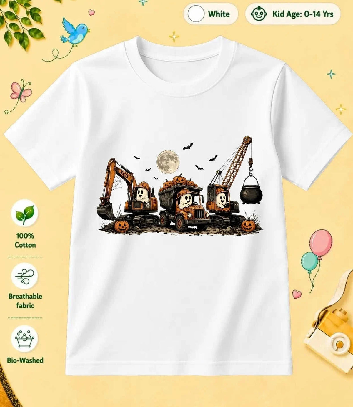 18 October Special Day Kid Cotton Tee Swiftsoul