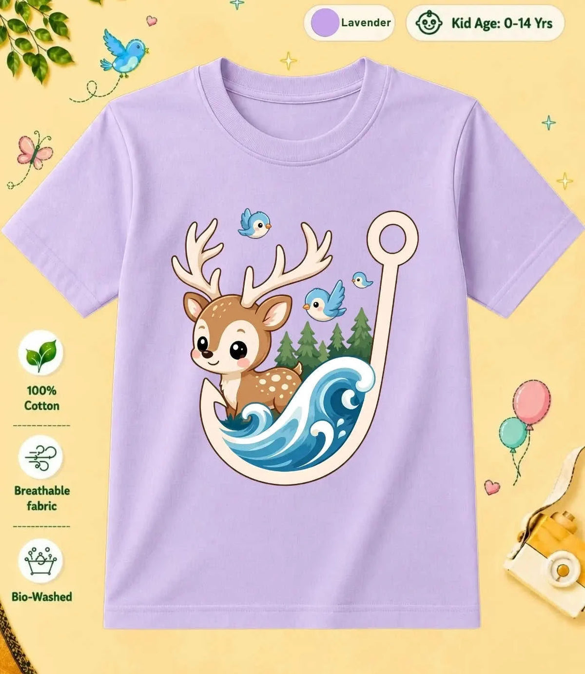 18 October Special Day Kid Cotton Tee Swiftsoul