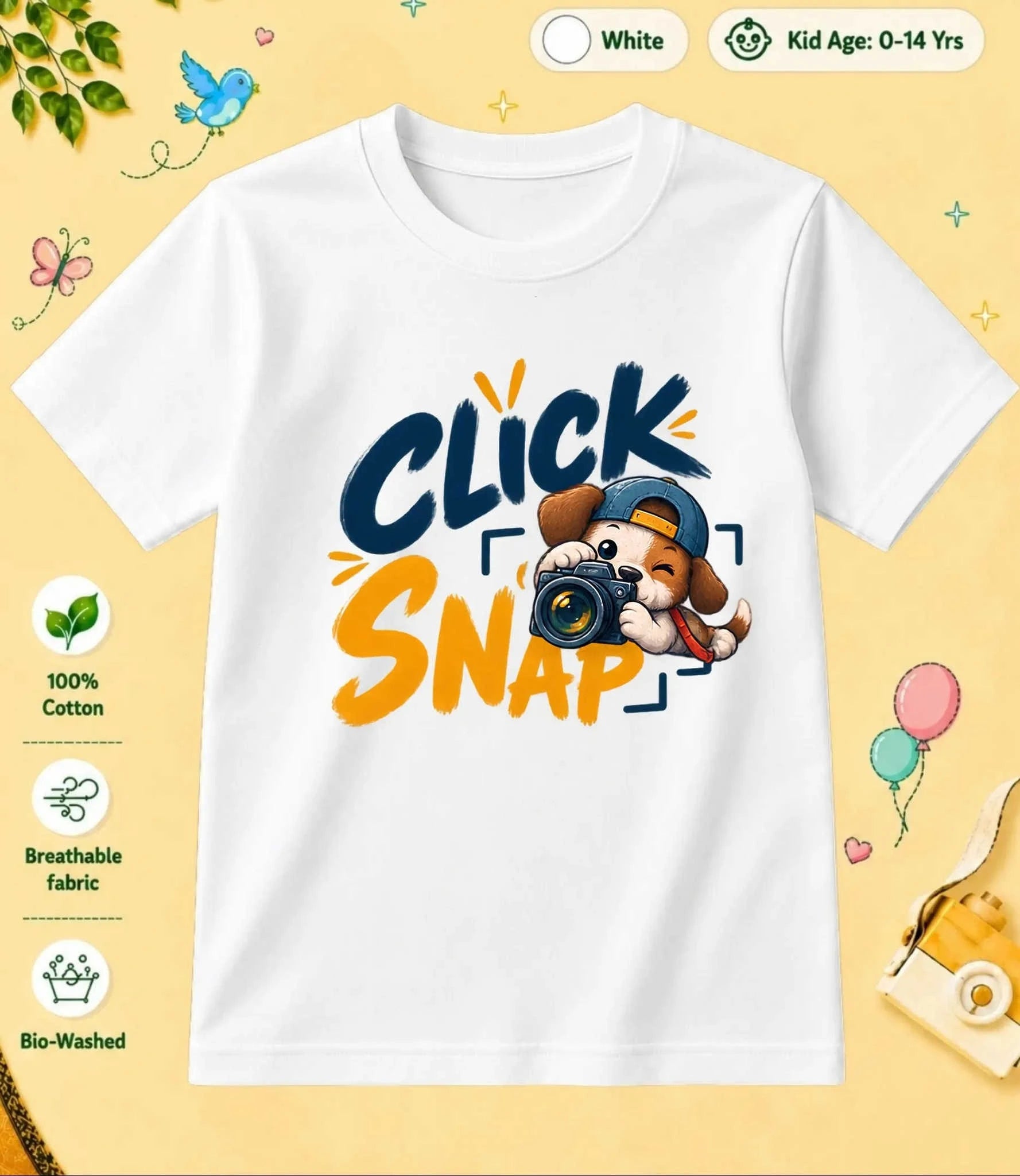 19 August Special Day Kid Cotton Tee Swiftsoul