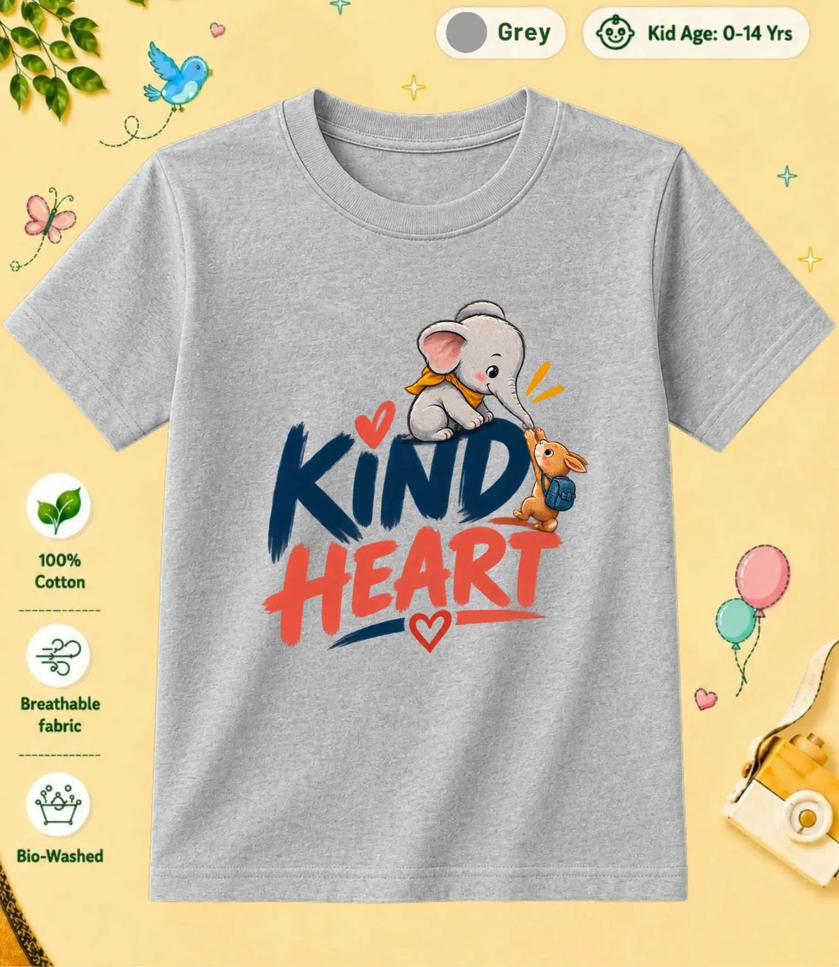 19 August Special Day Kid Cotton Tee Swiftsoul