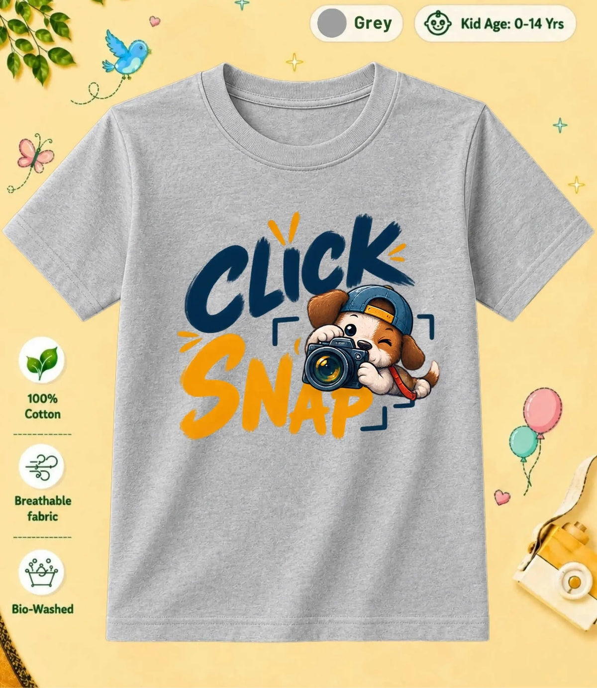 19 August Special Day Kid Cotton Tee Swiftsoul
