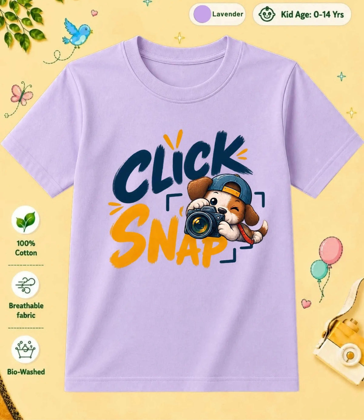 19 August Special Day Kid Cotton Tee Swiftsoul