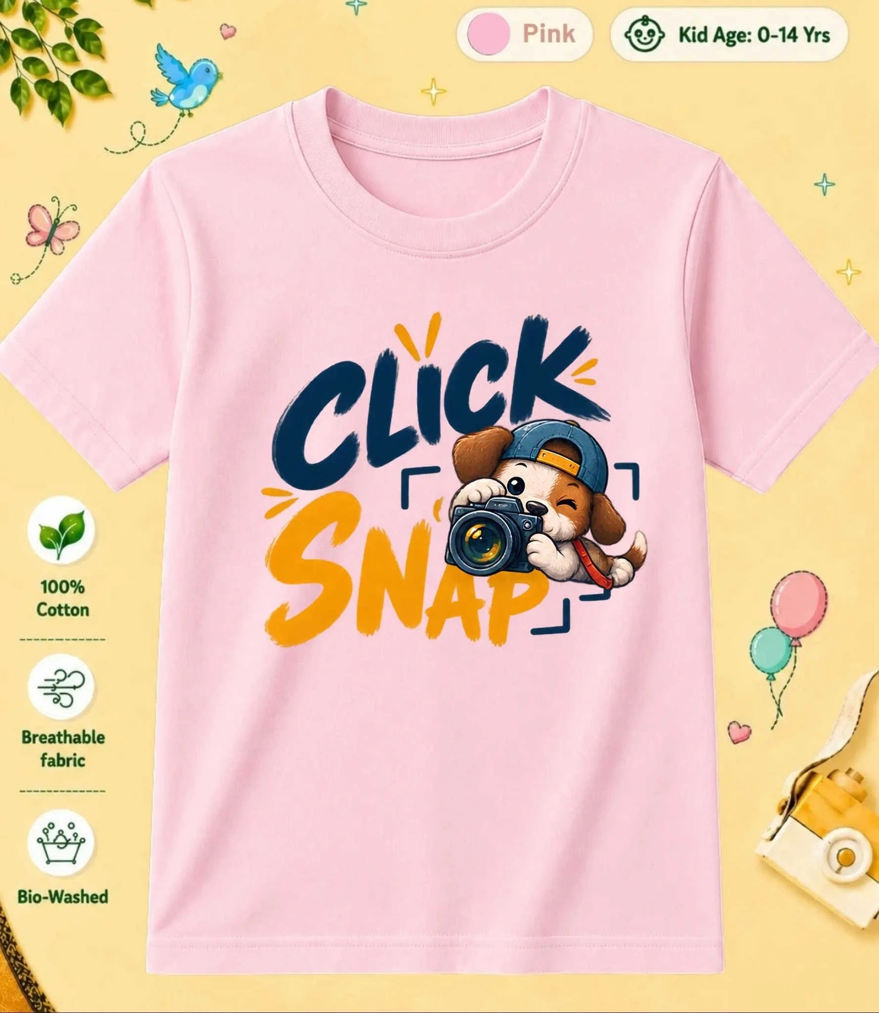 19 August Special Day Kid Cotton Tee Swiftsoul