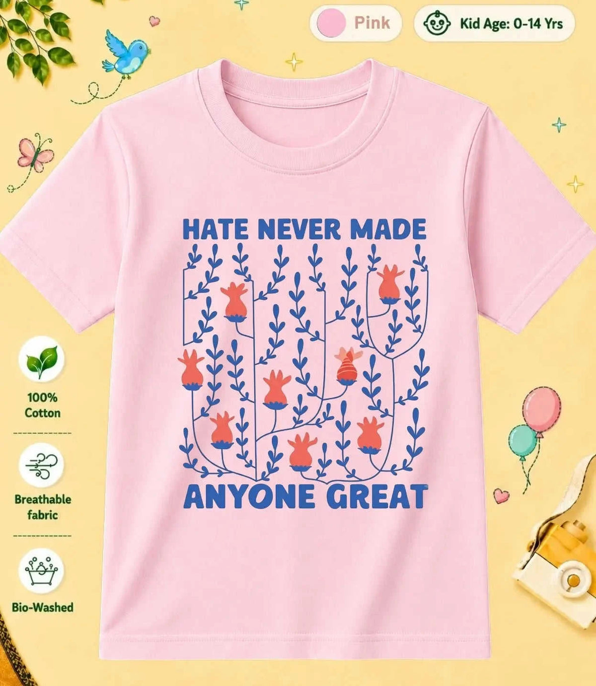 19 October Special Day Kid Cotton Tee Swiftsoul