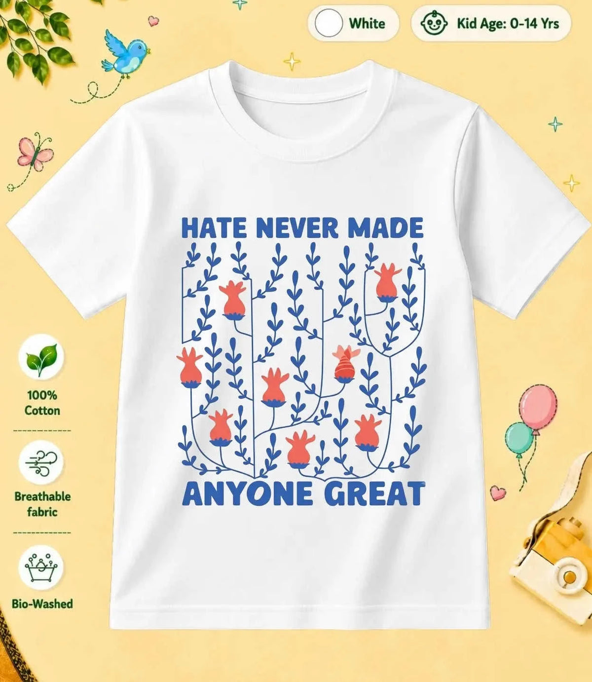 19 October Special Day Kid Cotton Tee Swiftsoul
