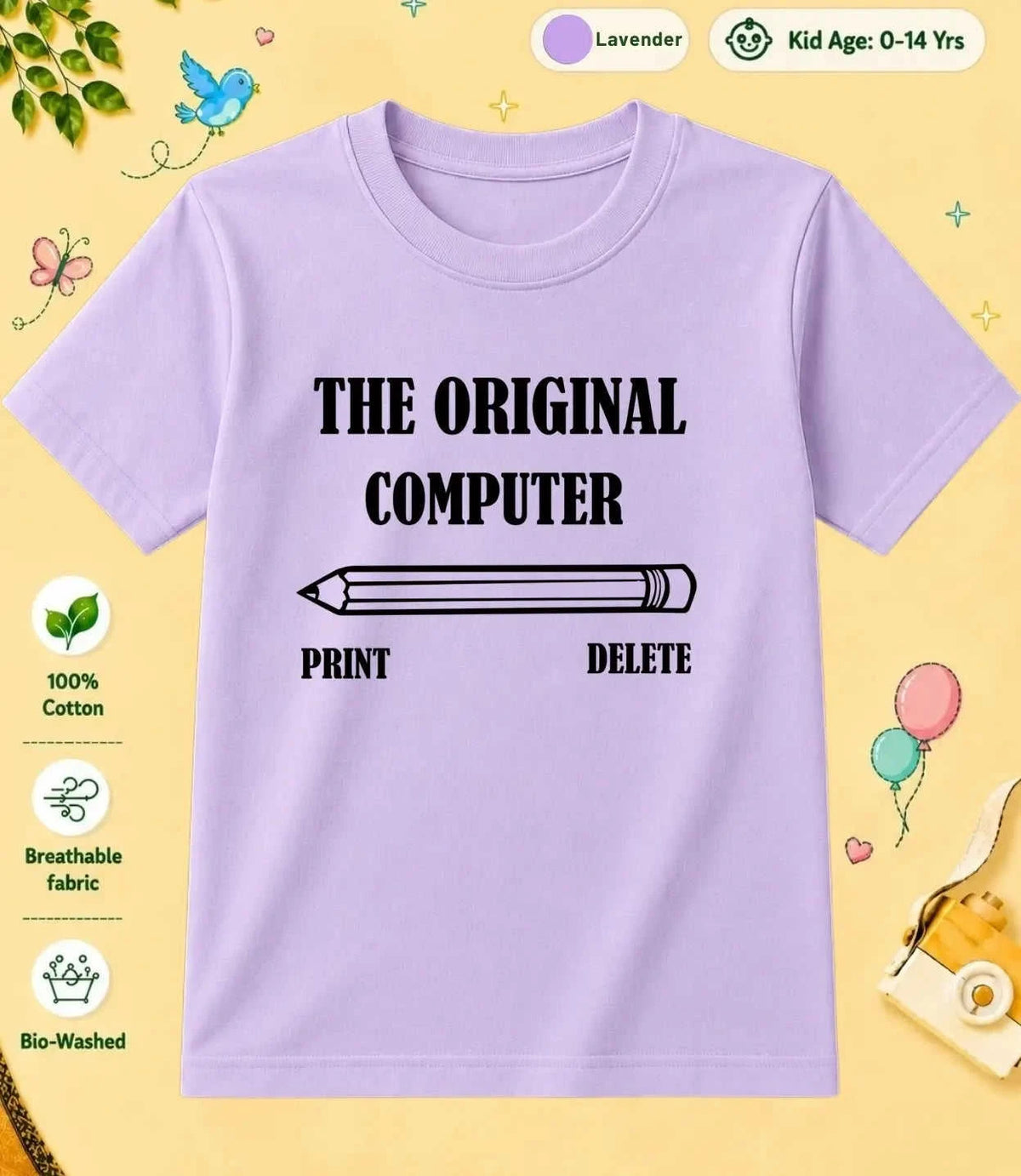2 December Special Day Kid Cotton Tee Swiftsoul