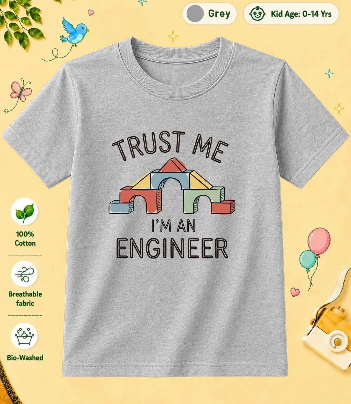 2 December Special Day Kid Cotton Tee Swiftsoul