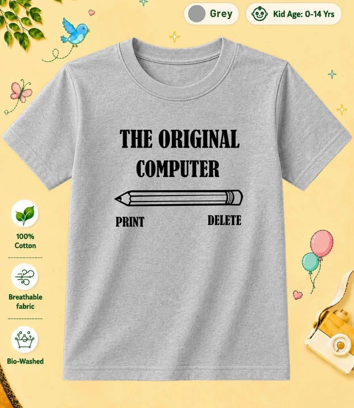 2 December Special Day Kid Cotton Tee Swiftsoul