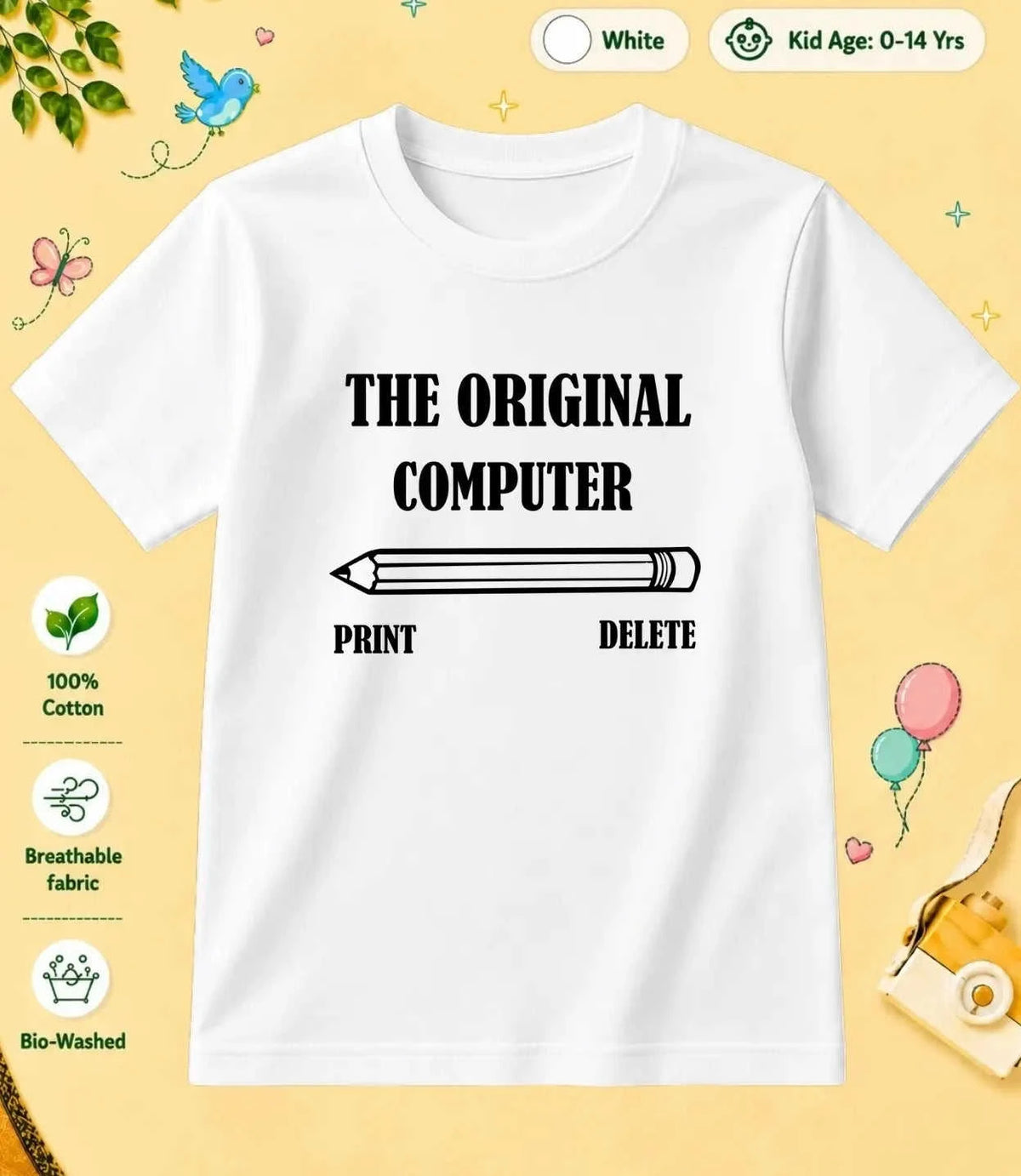 2 December Special Day Kid Cotton Tee Swiftsoul