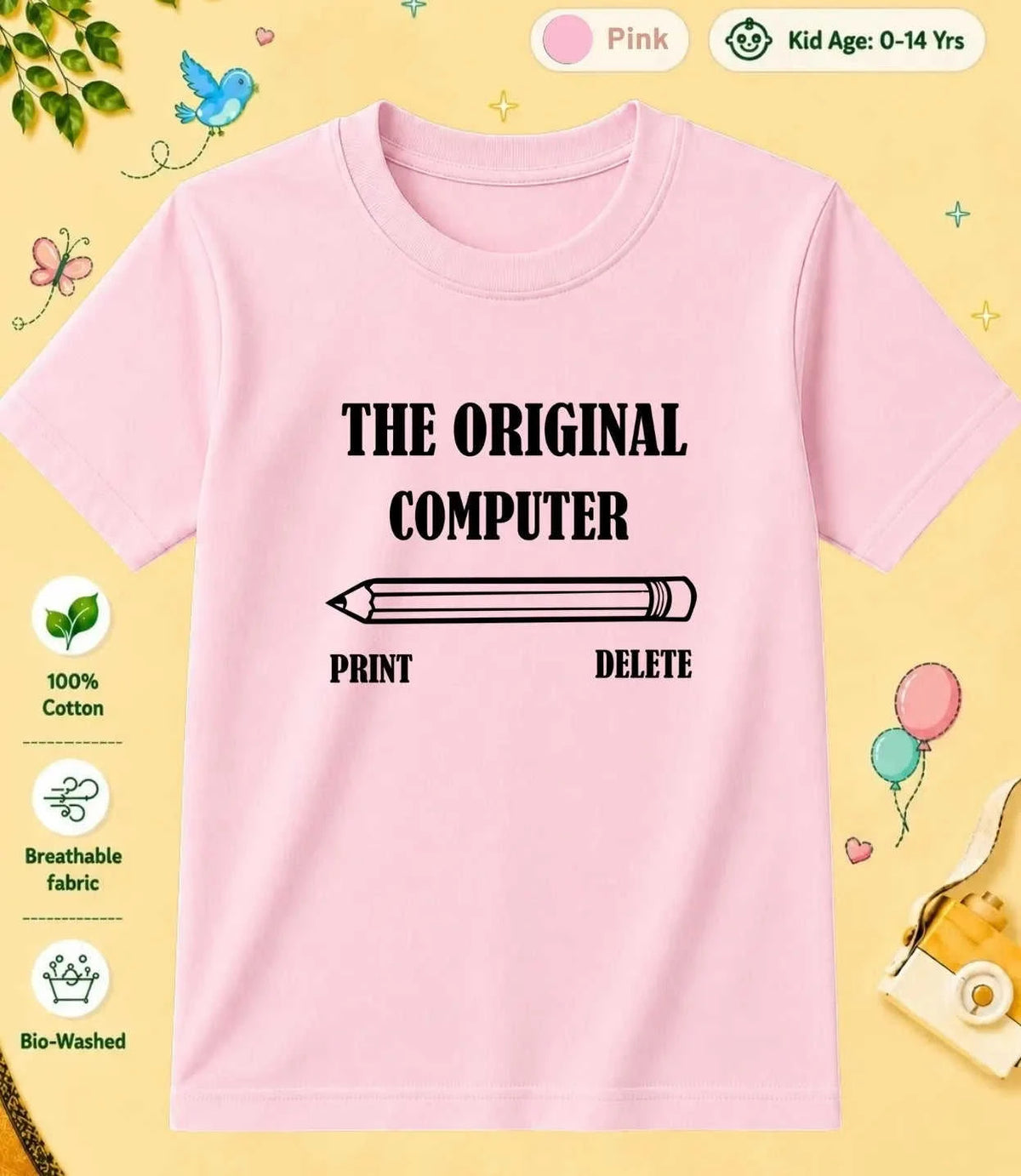 2 December Special Day Kid Cotton Tee Swiftsoul
