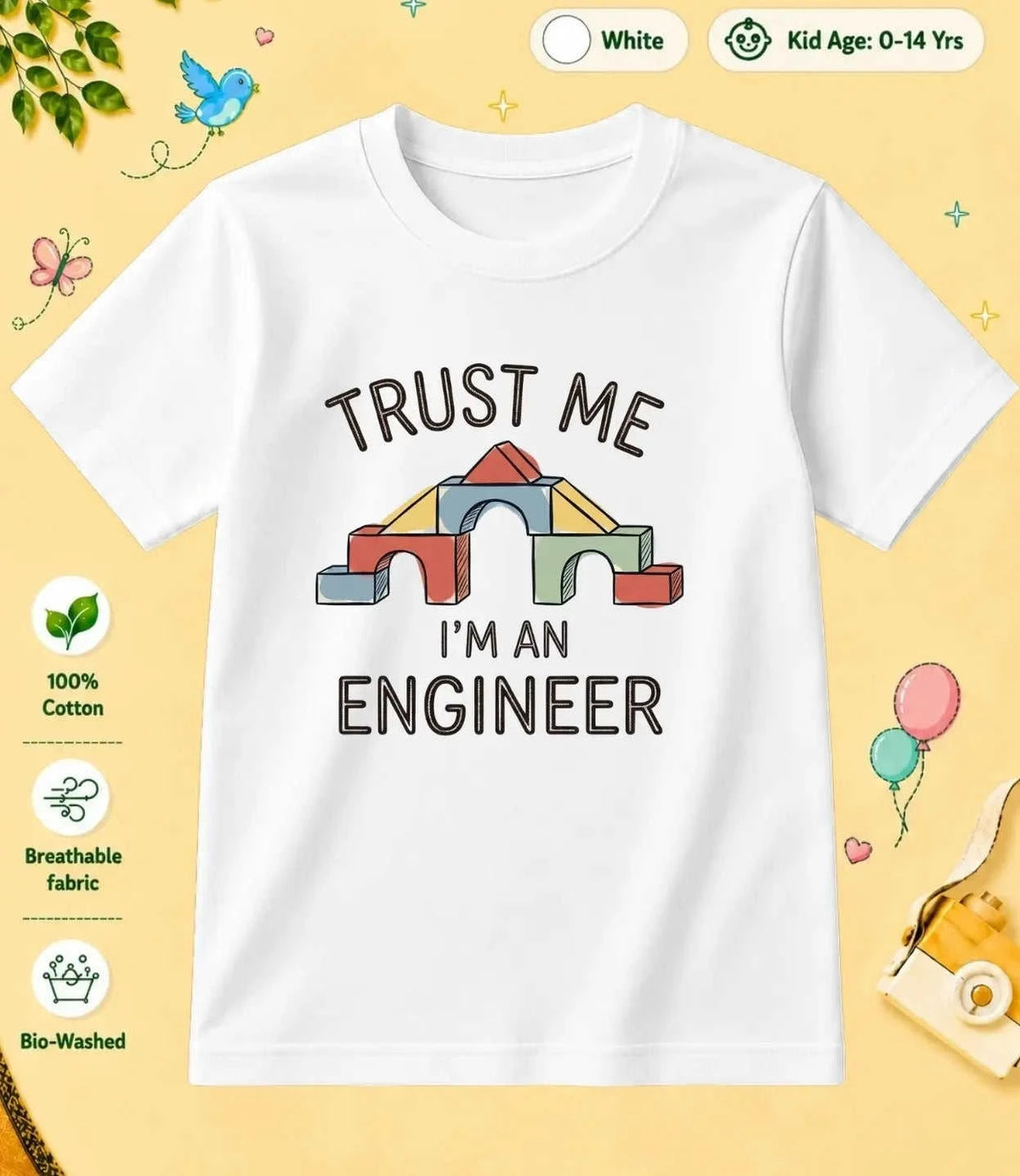 2 December Special Day Kid Cotton Tee Swiftsoul