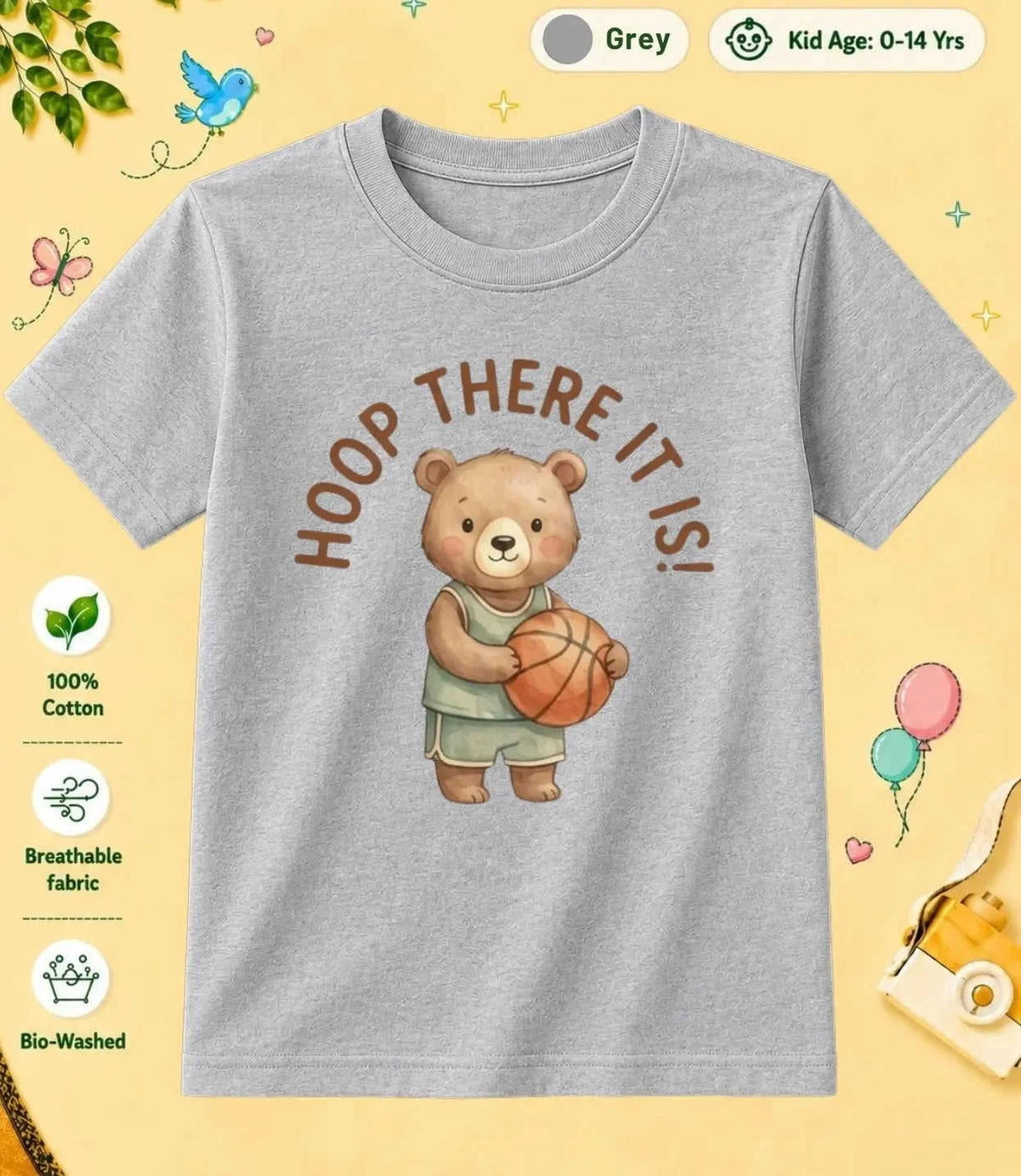 2 December Special Day Kid Cotton Tee Swiftsoul