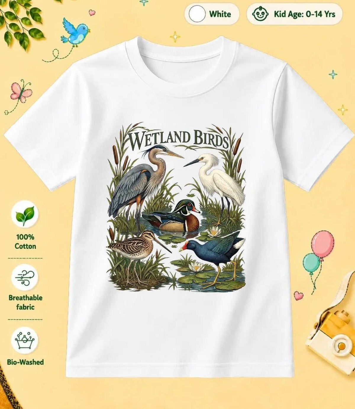 2 February Special Day Kid Cotton Tshirt Swiftsoul