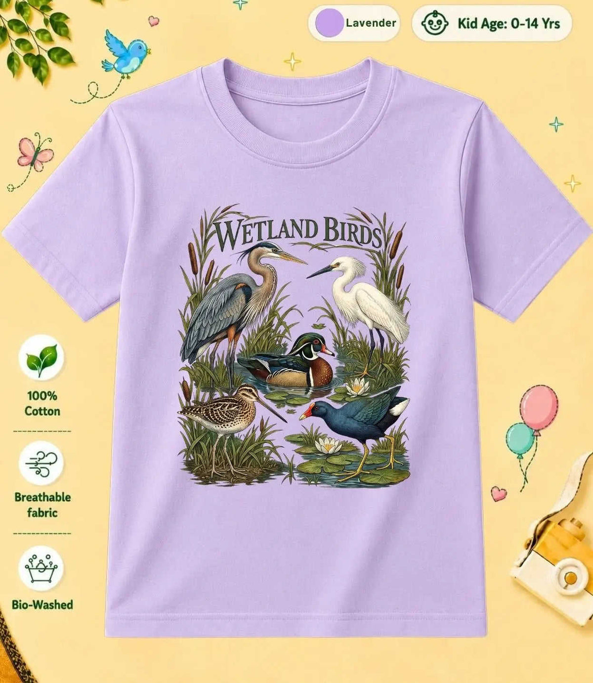 2 February Special Day Kid Cotton Tshirt Swiftsoul