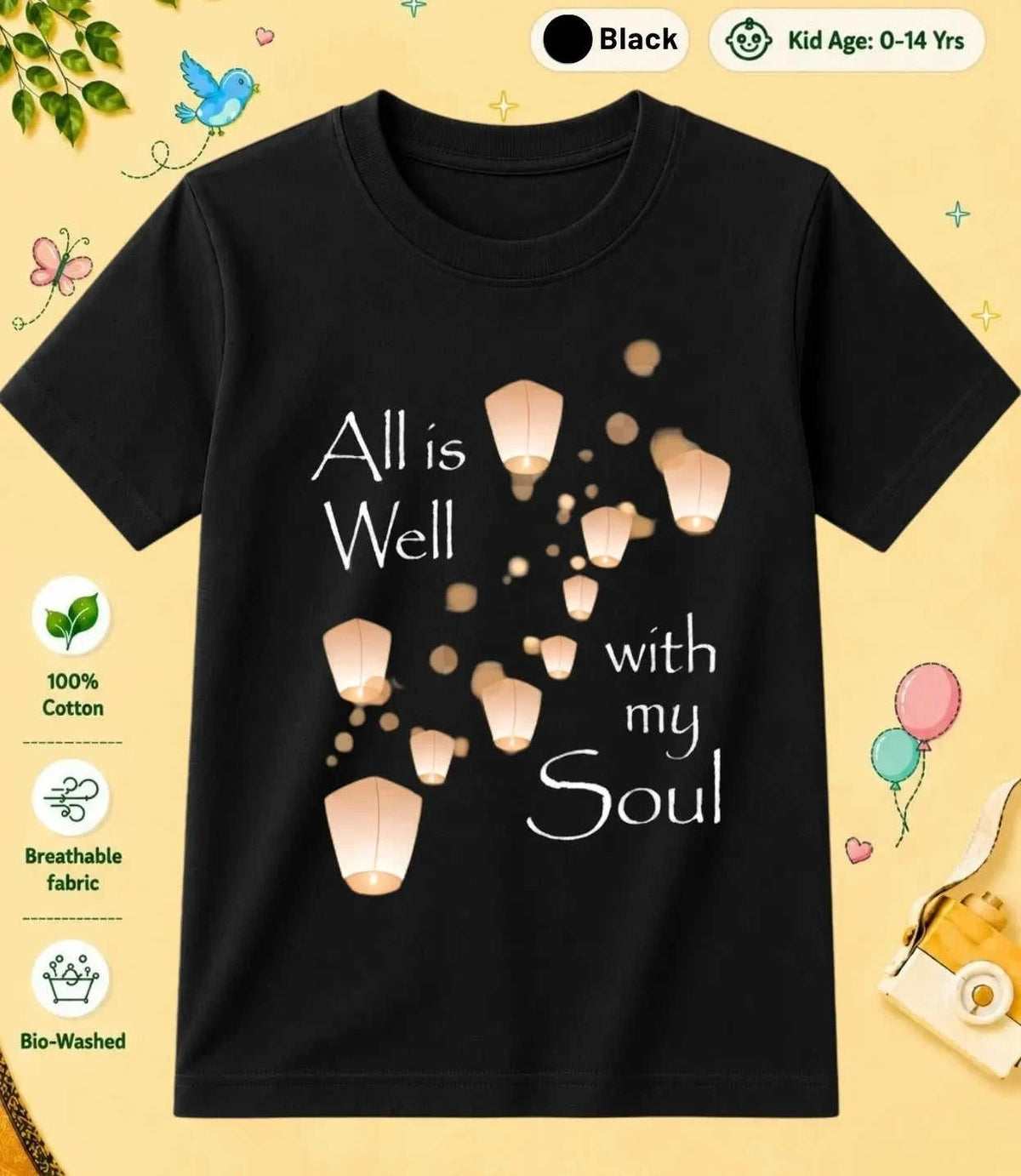 2 November Special Day Kid Cotton Tee Swiftsoul