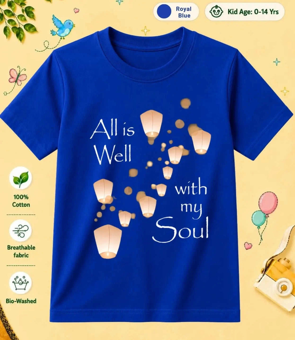 2 November Special Day Kid Cotton Tee Swiftsoul