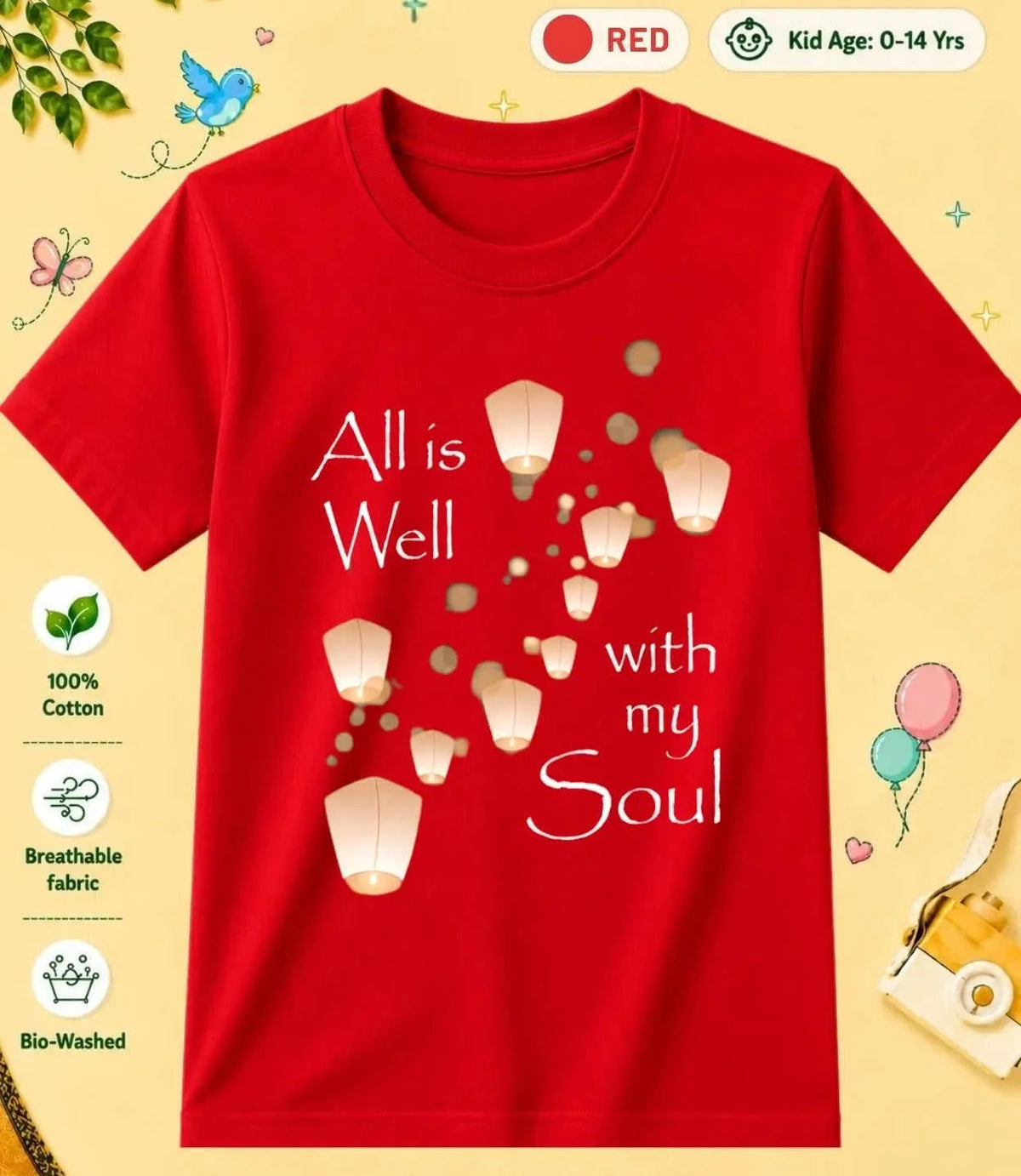 2 November Special Day Kid Cotton Tee Swiftsoul