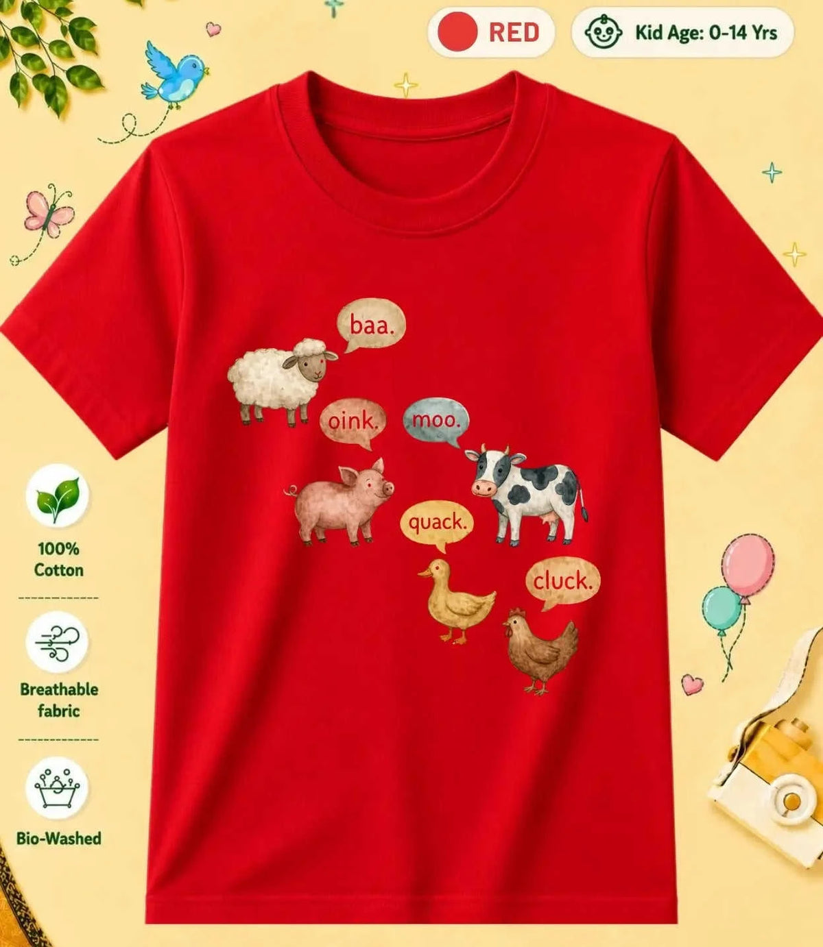 2 October Special Day Kid Cotton Tee Swiftsoul