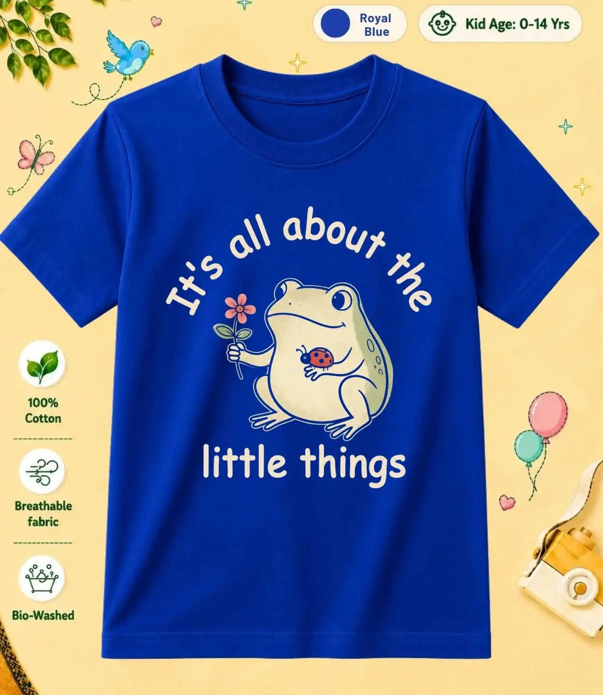 2 October Special Day Kid Cotton Tee Swiftsoul