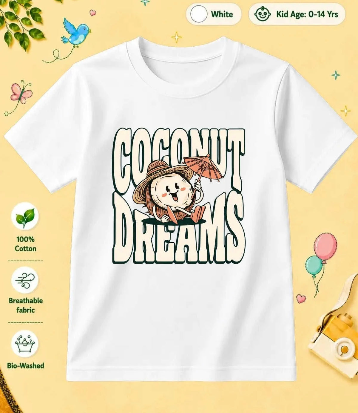 2 September Special Day Kid Cotton Tee Swiftsoul