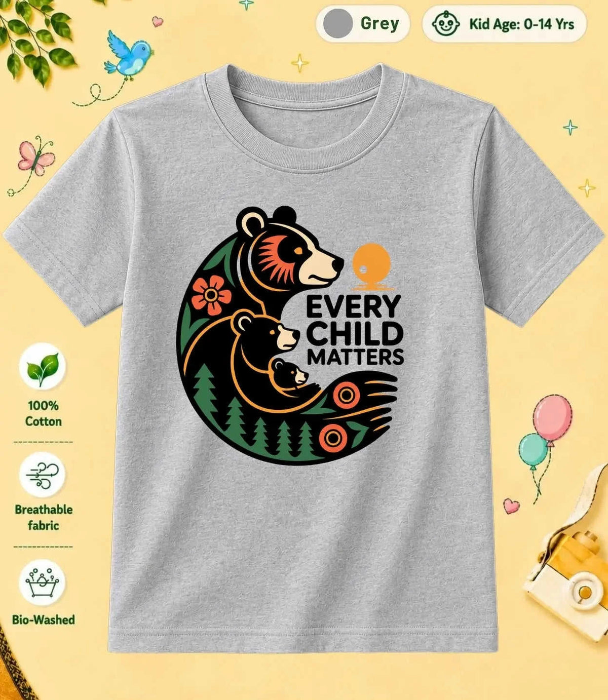 2 September Special Day Kid Cotton Tee Swiftsoul