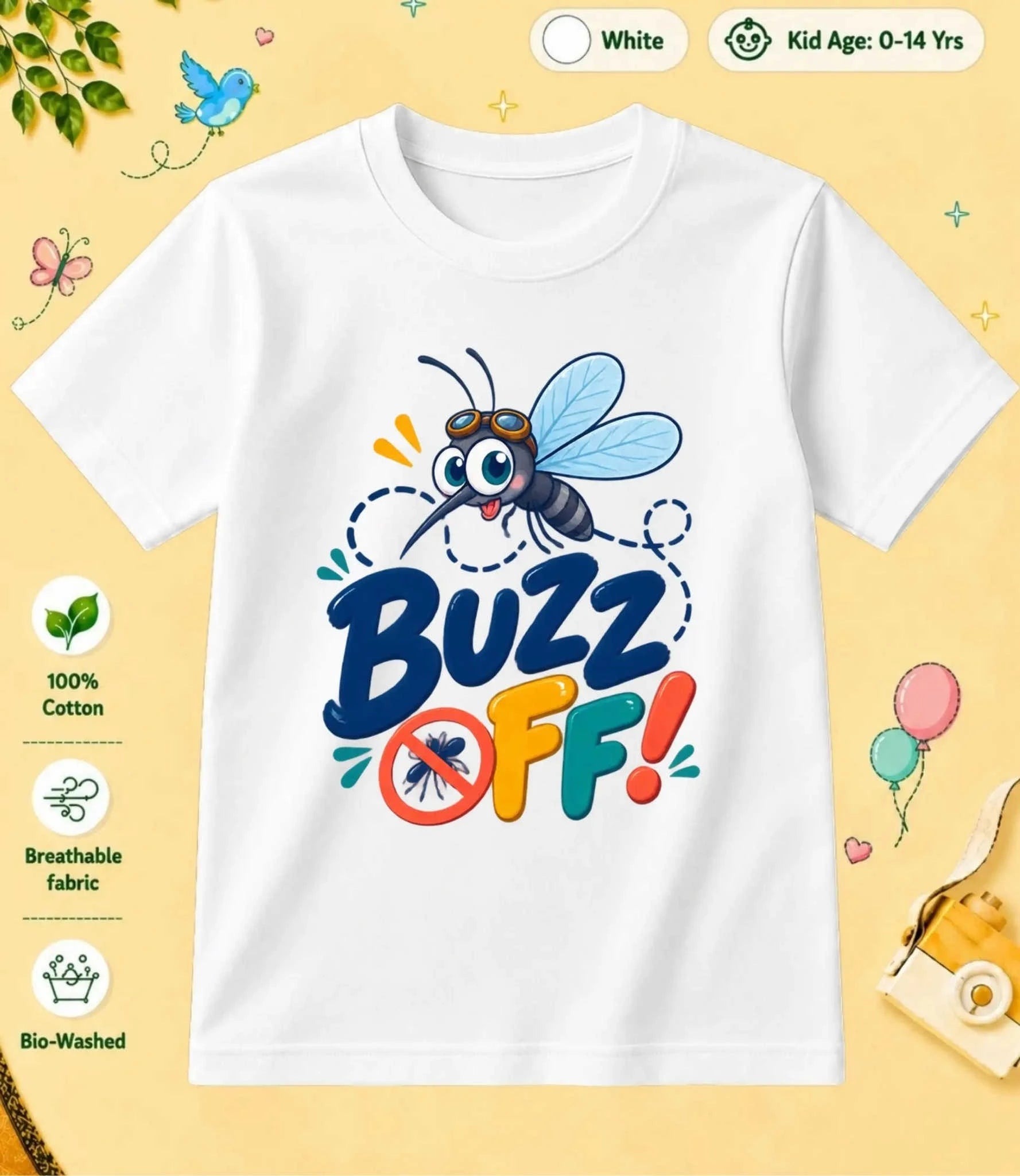 20 August Special Day Kid Cotton Tee Swiftsoul