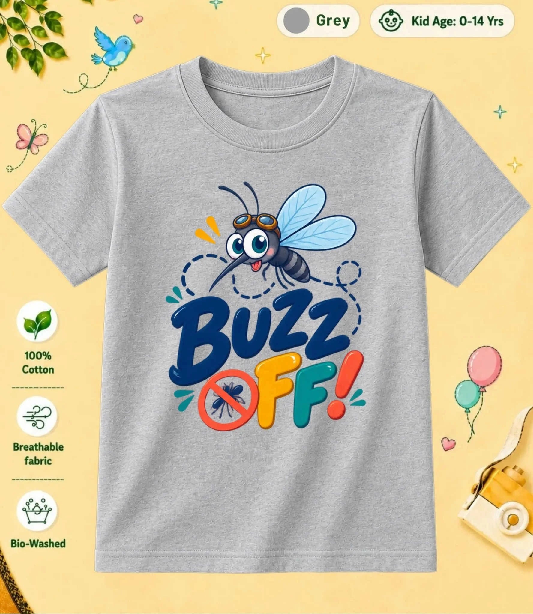 20 August Special Day Kid Cotton Tee Swiftsoul