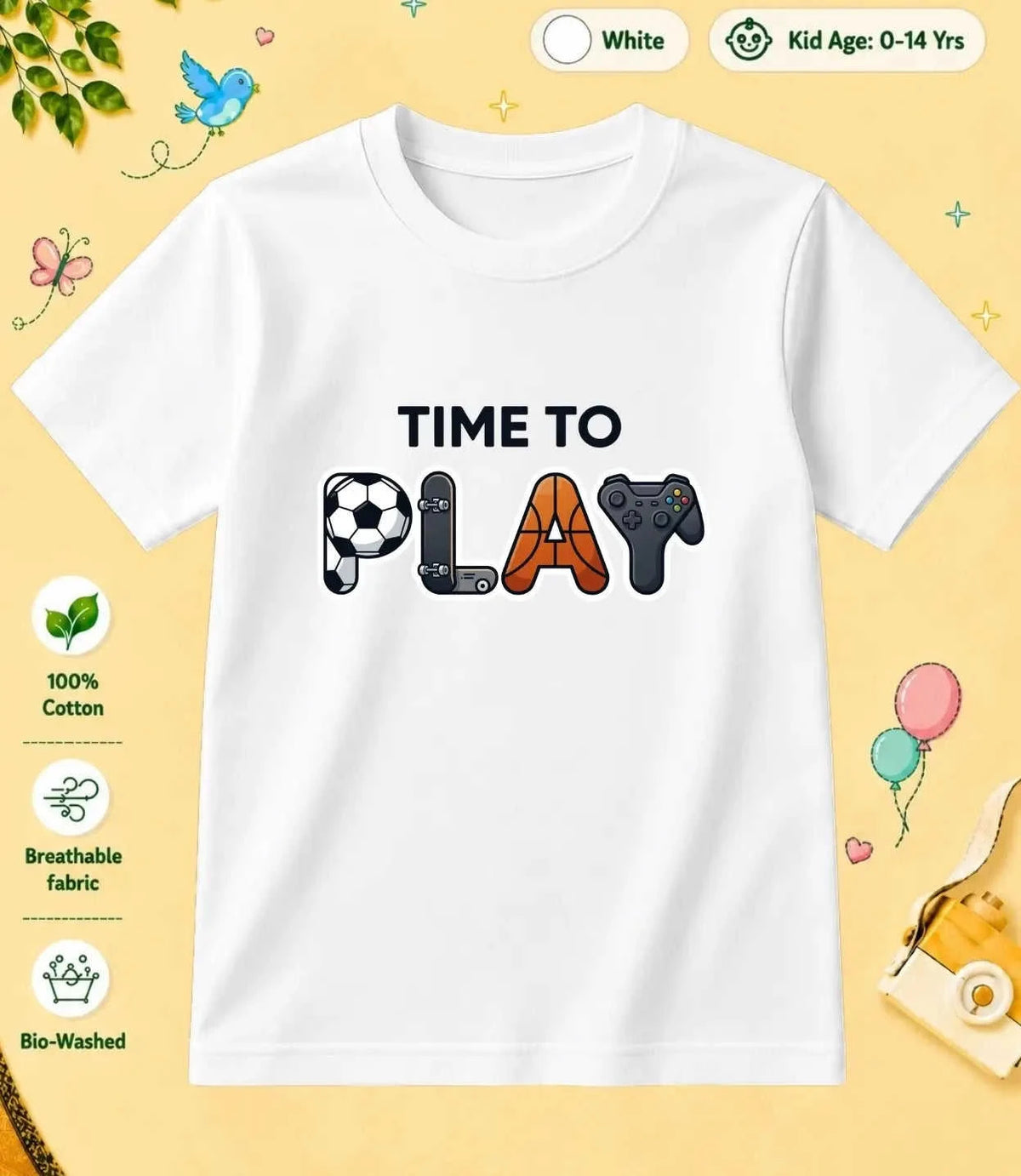 20 December Special Day Kid Cotton Tee Swiftsoul