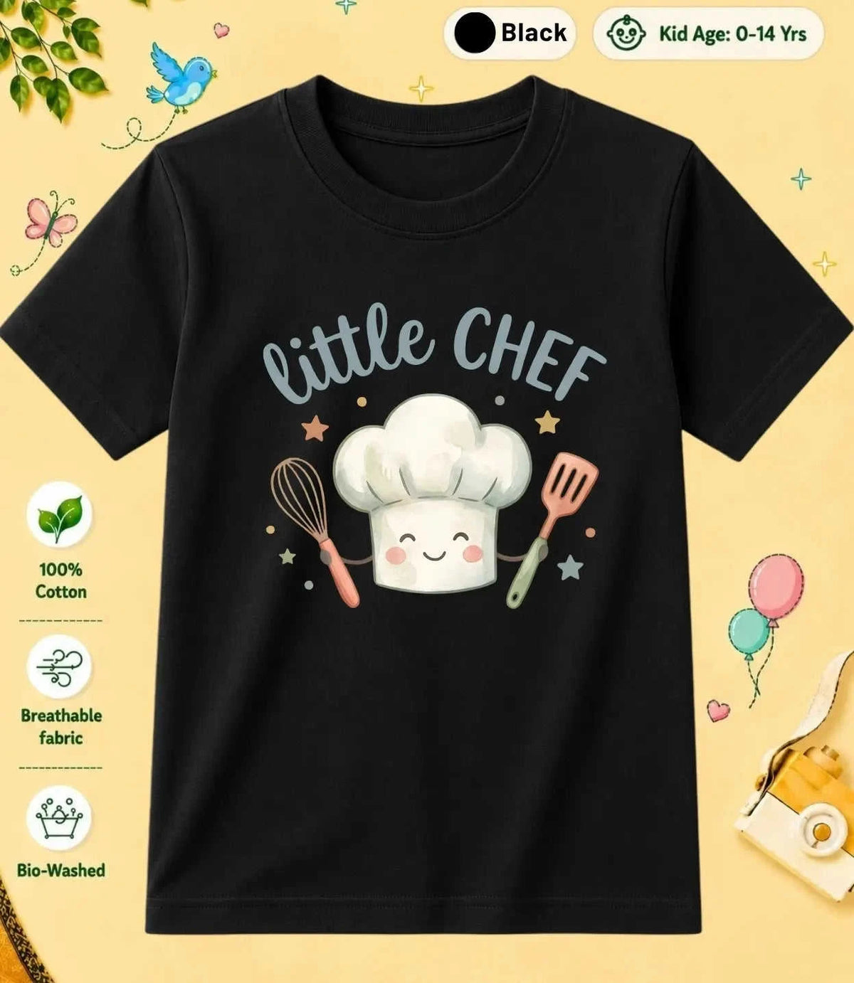 20 October Special Day Kid Cotton Tee Swiftsoul