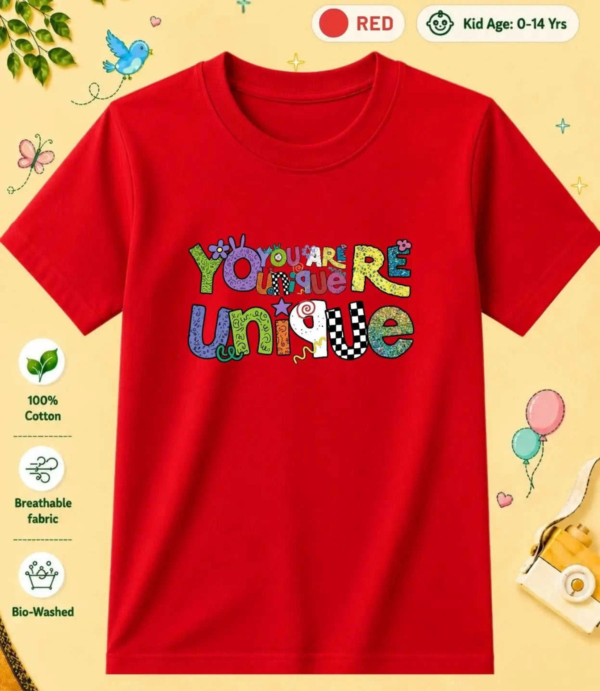 20 October Special Day Kid Cotton Tee Swiftsoul