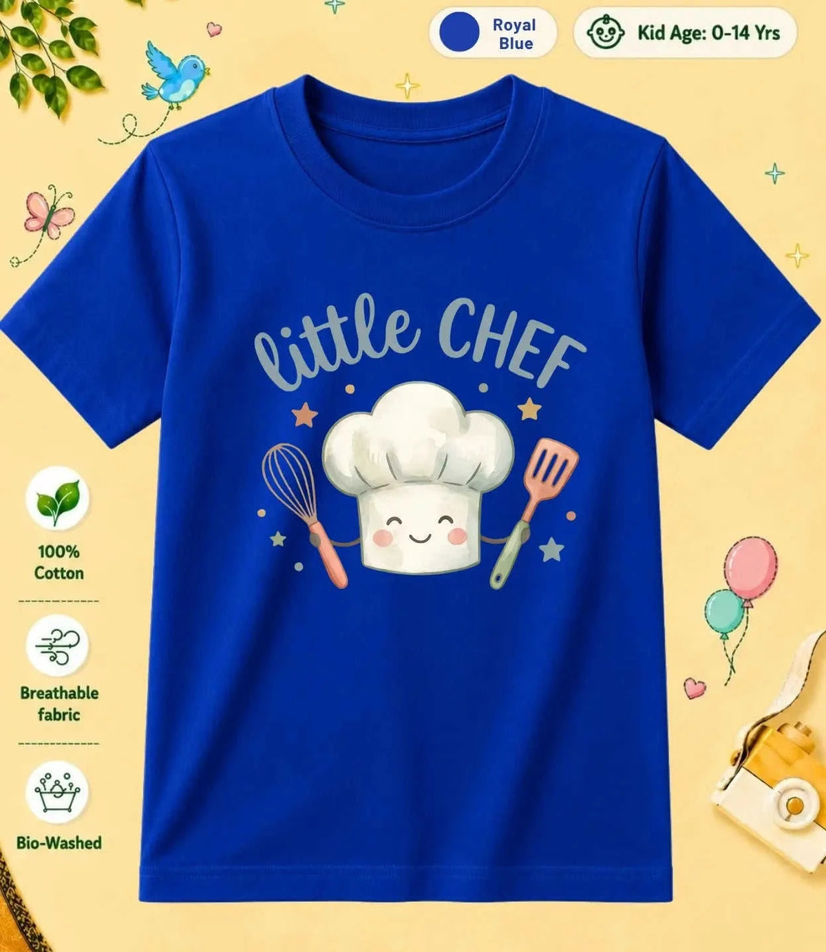20 October Special Day Kid Cotton Tee Swiftsoul