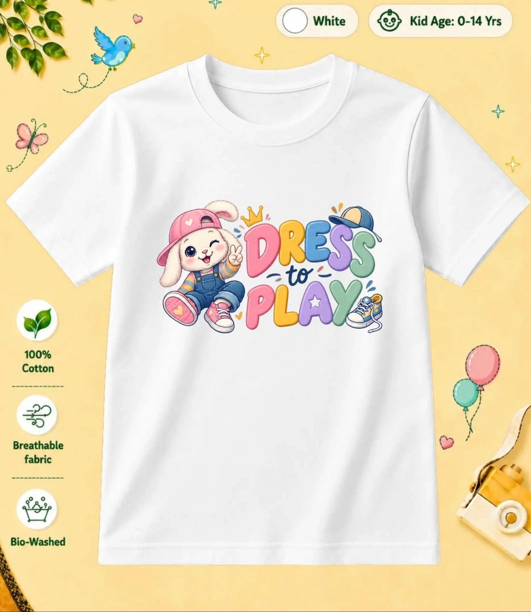 21 August Special Day Kid Cotton Tee Swiftsoul