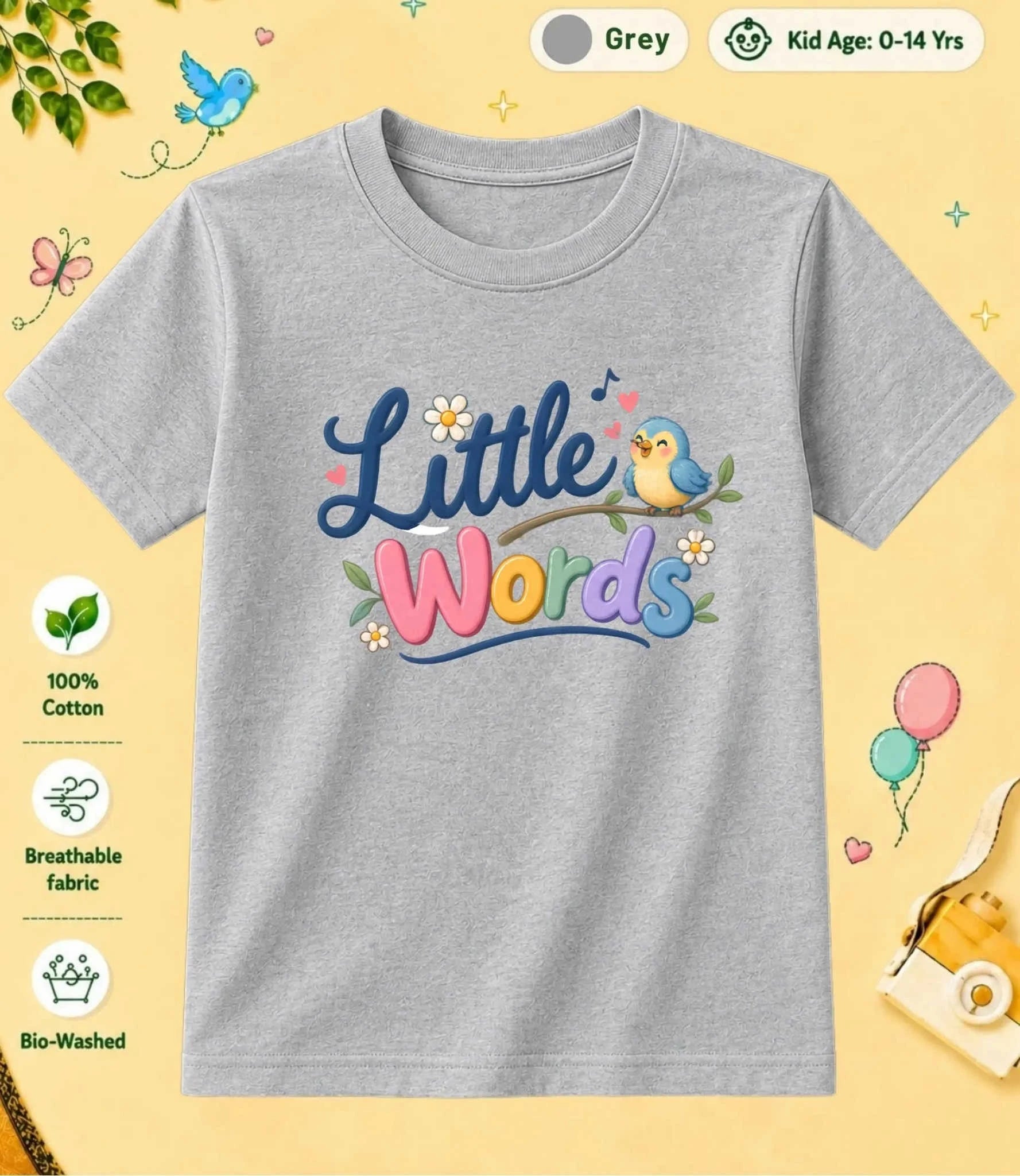 21 August Special Day Kid Cotton Tee Swiftsoul
