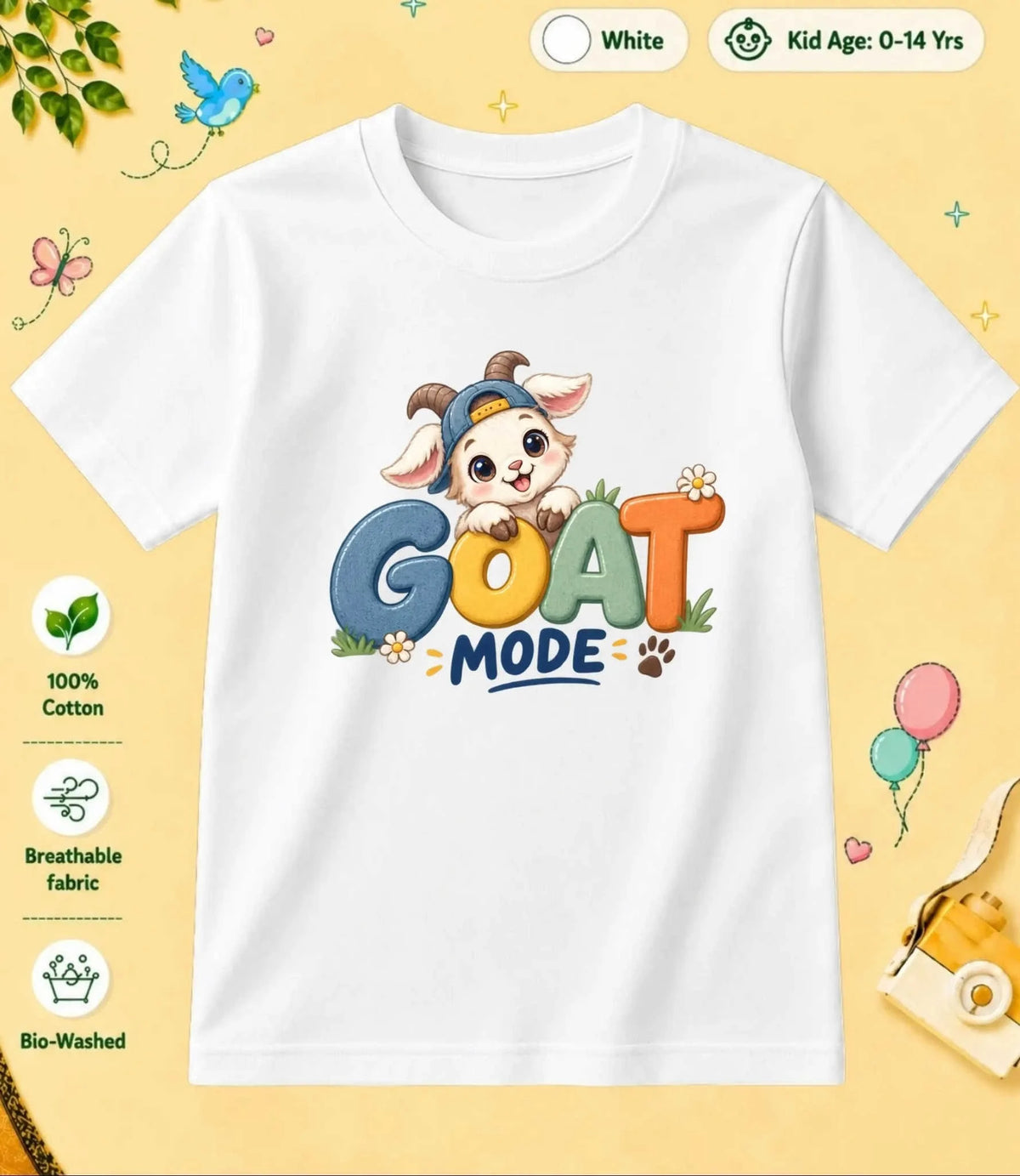 21 August Special Day Kid Cotton Tee Swiftsoul