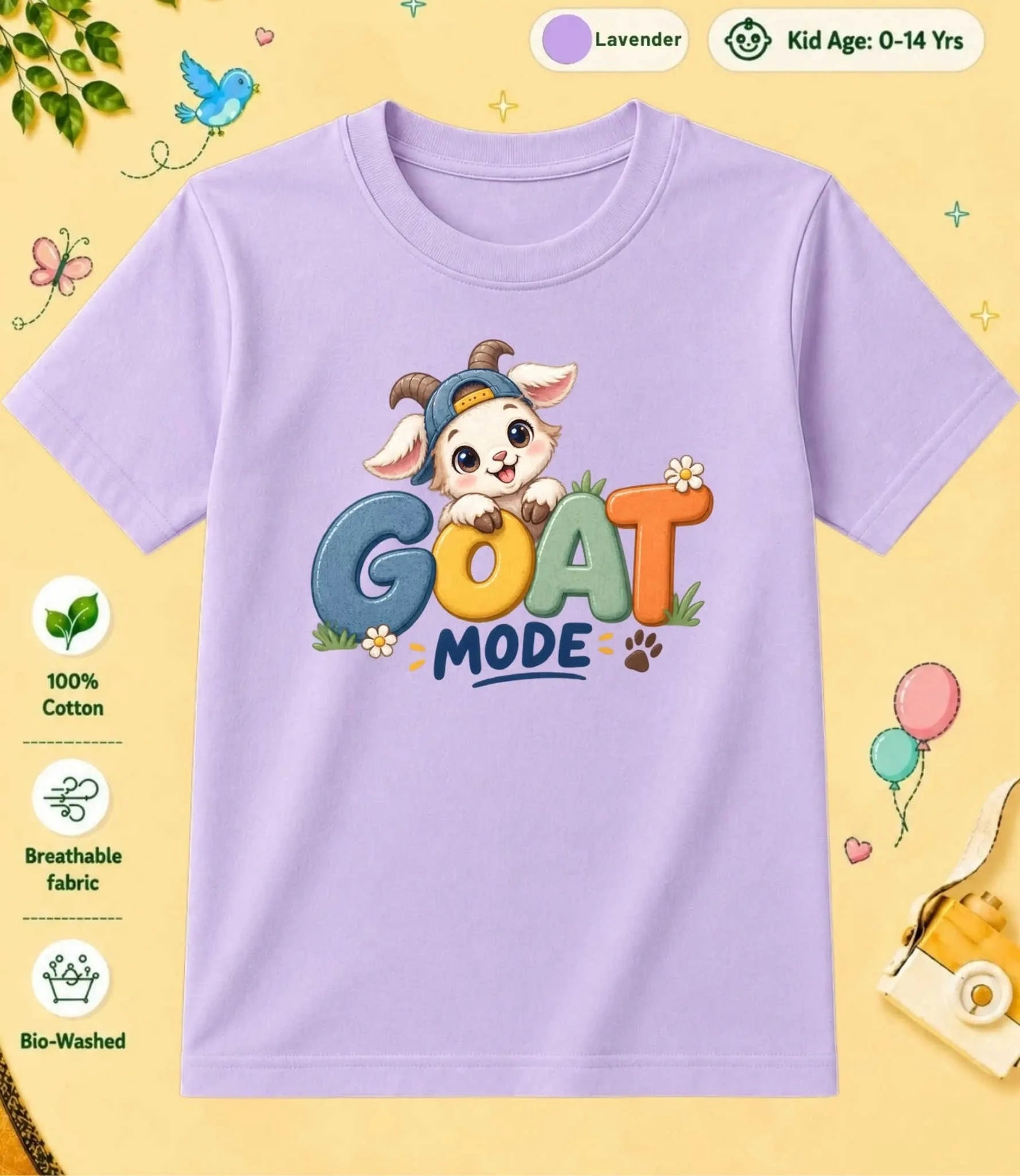 21 August Special Day Kid Cotton Tee Swiftsoul