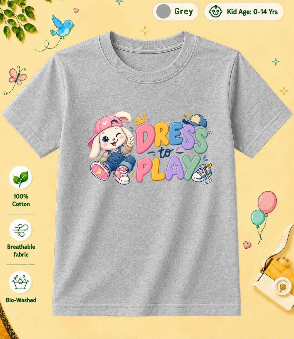 21 August Special Day Kid Cotton Tee Swiftsoul
