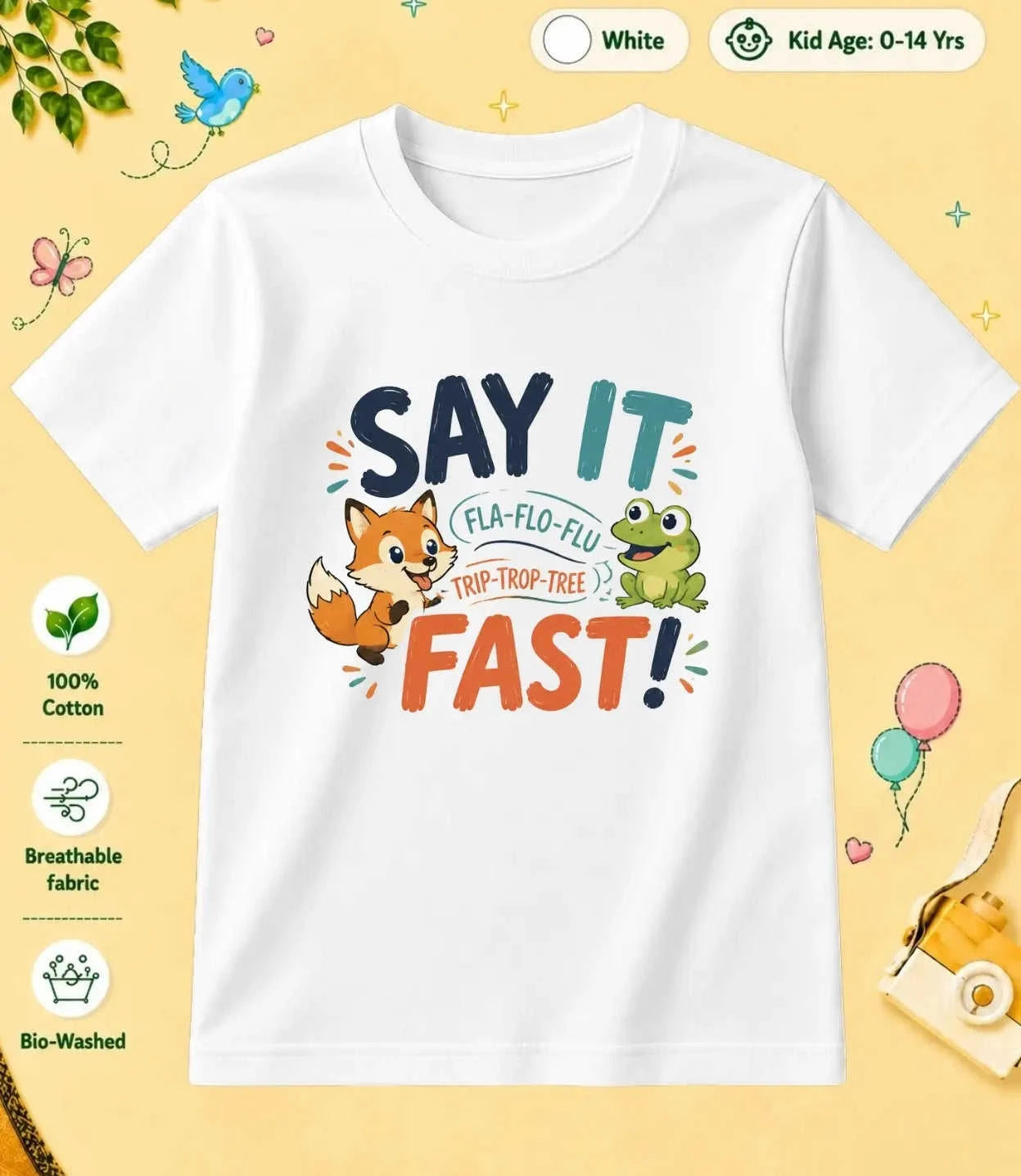 22 August Special Day Kid Cotton Tee Swiftsoul
