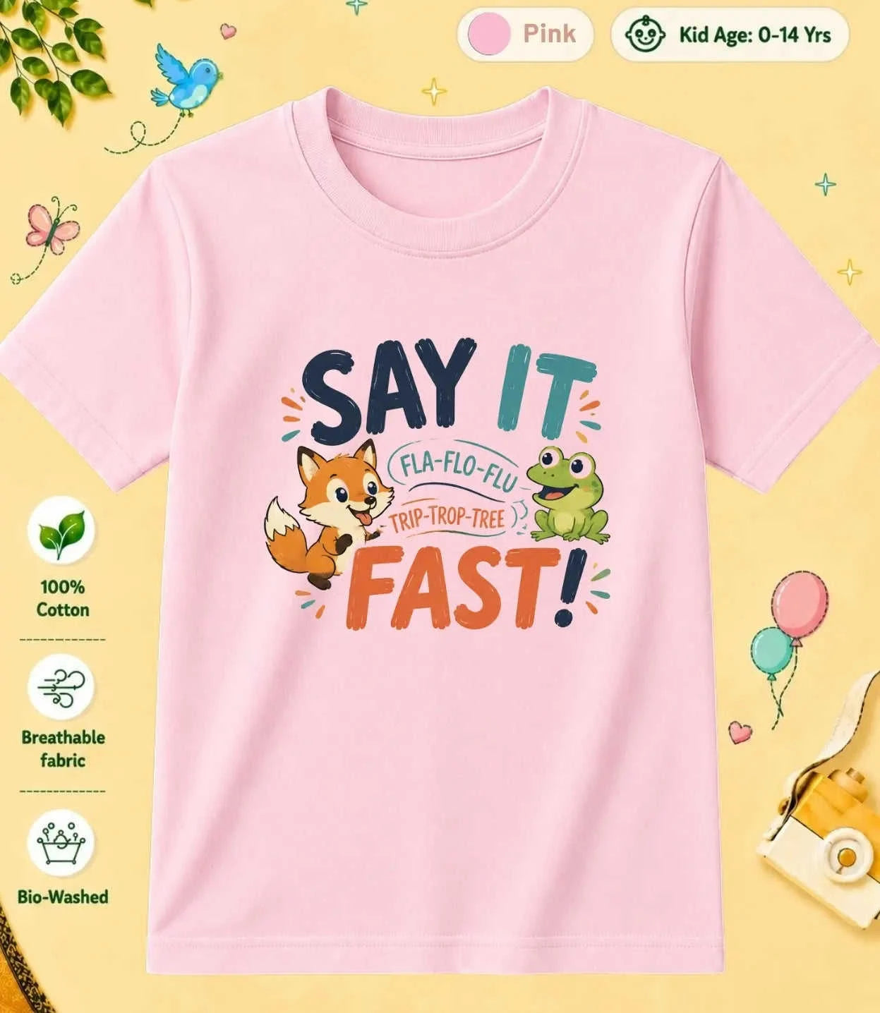 22 August Special Day Kid Cotton Tee Swiftsoul