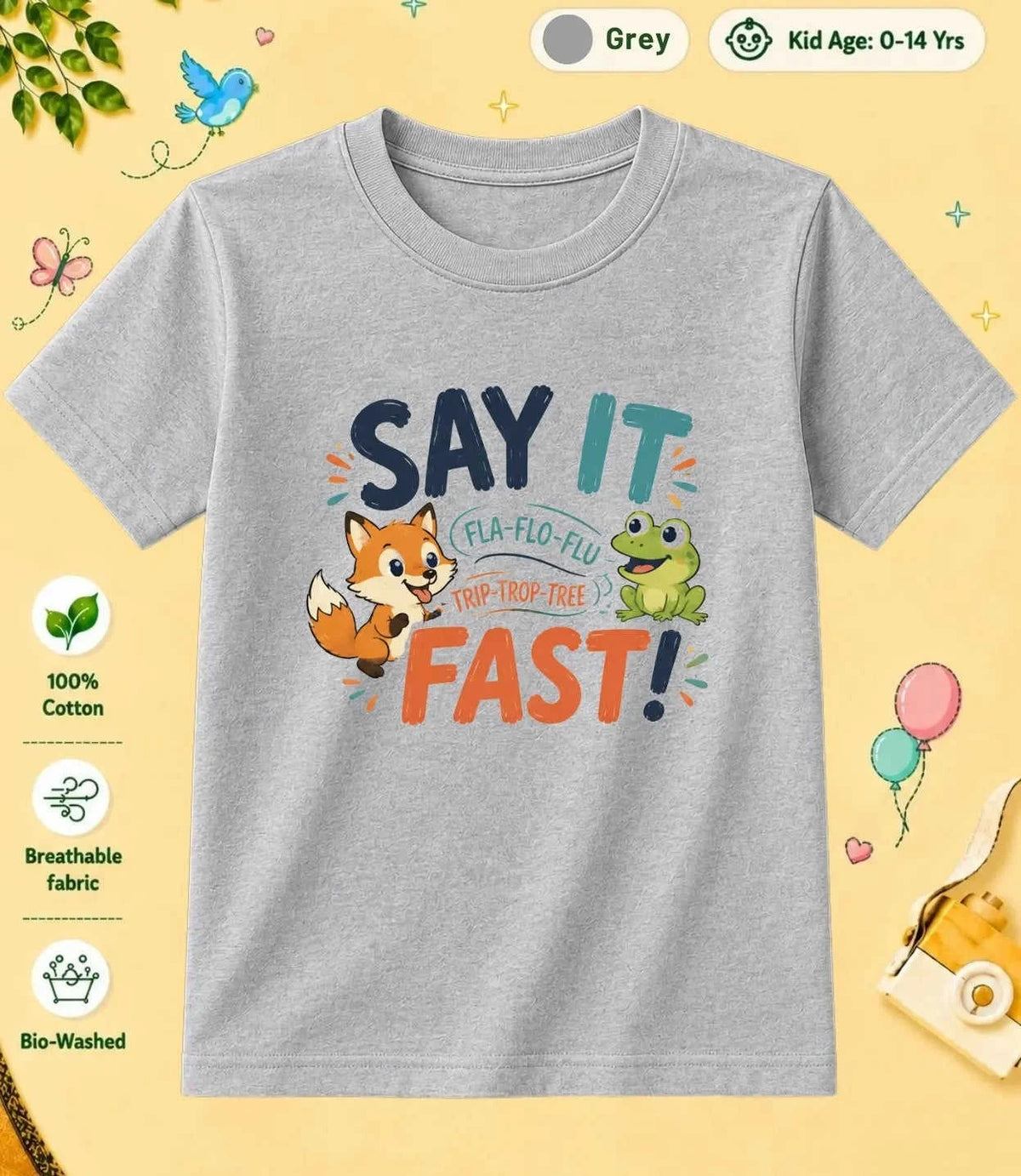 22 August Special Day Kid Cotton Tee Swiftsoul
