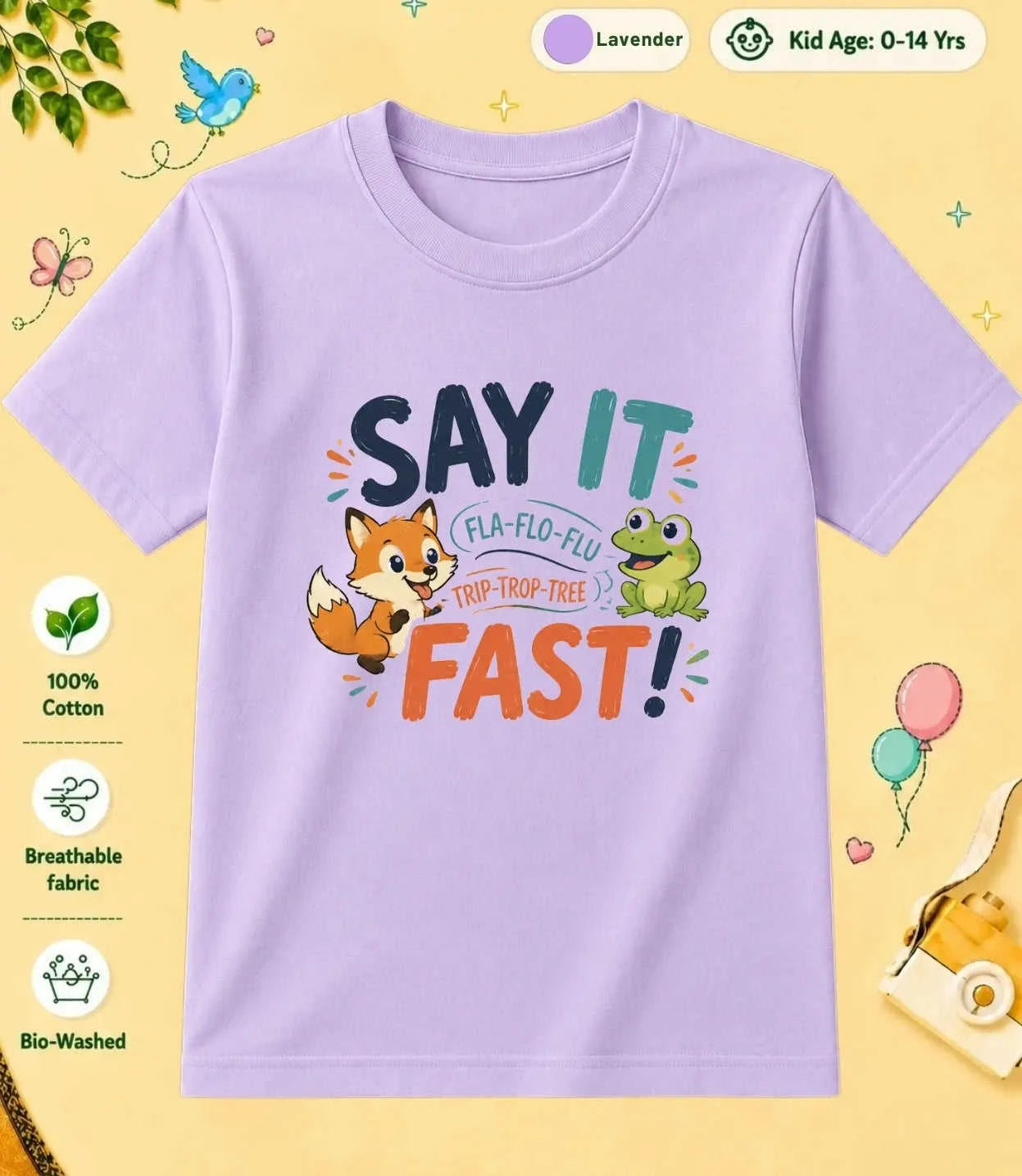 22 August Special Day Kid Cotton Tee Swiftsoul