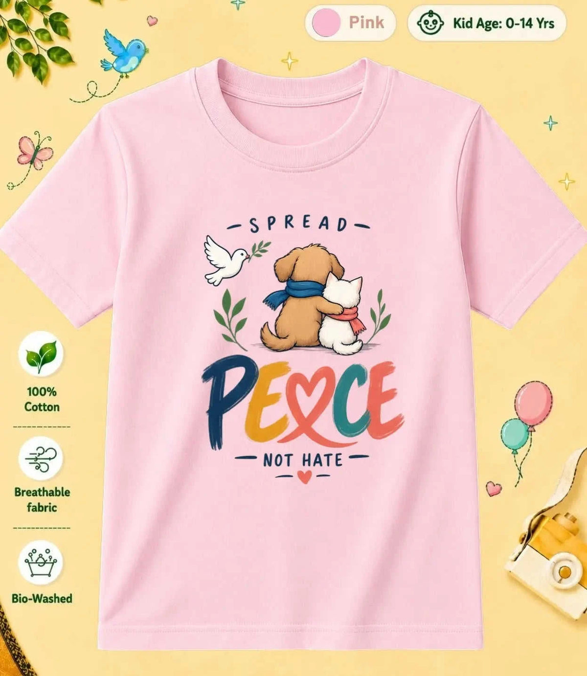 22 August Special Day Kid Cotton Tee Swiftsoul