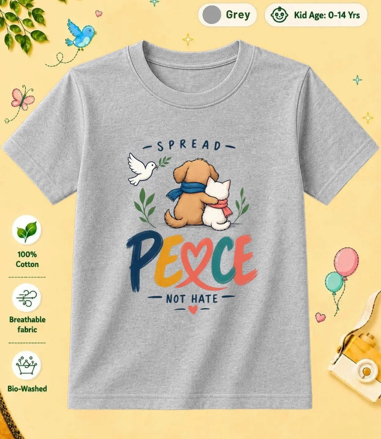 22 August Special Day Kid Cotton Tee Swiftsoul