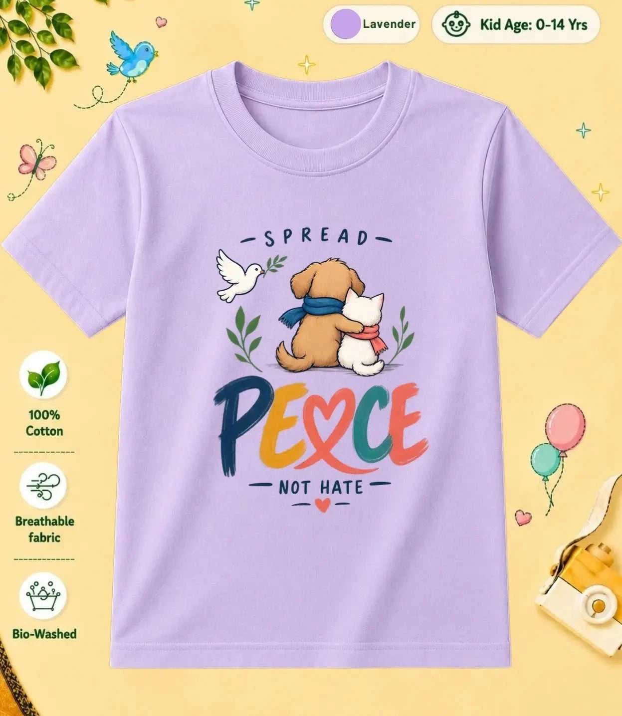 22 August Special Day Kid Cotton Tee Swiftsoul