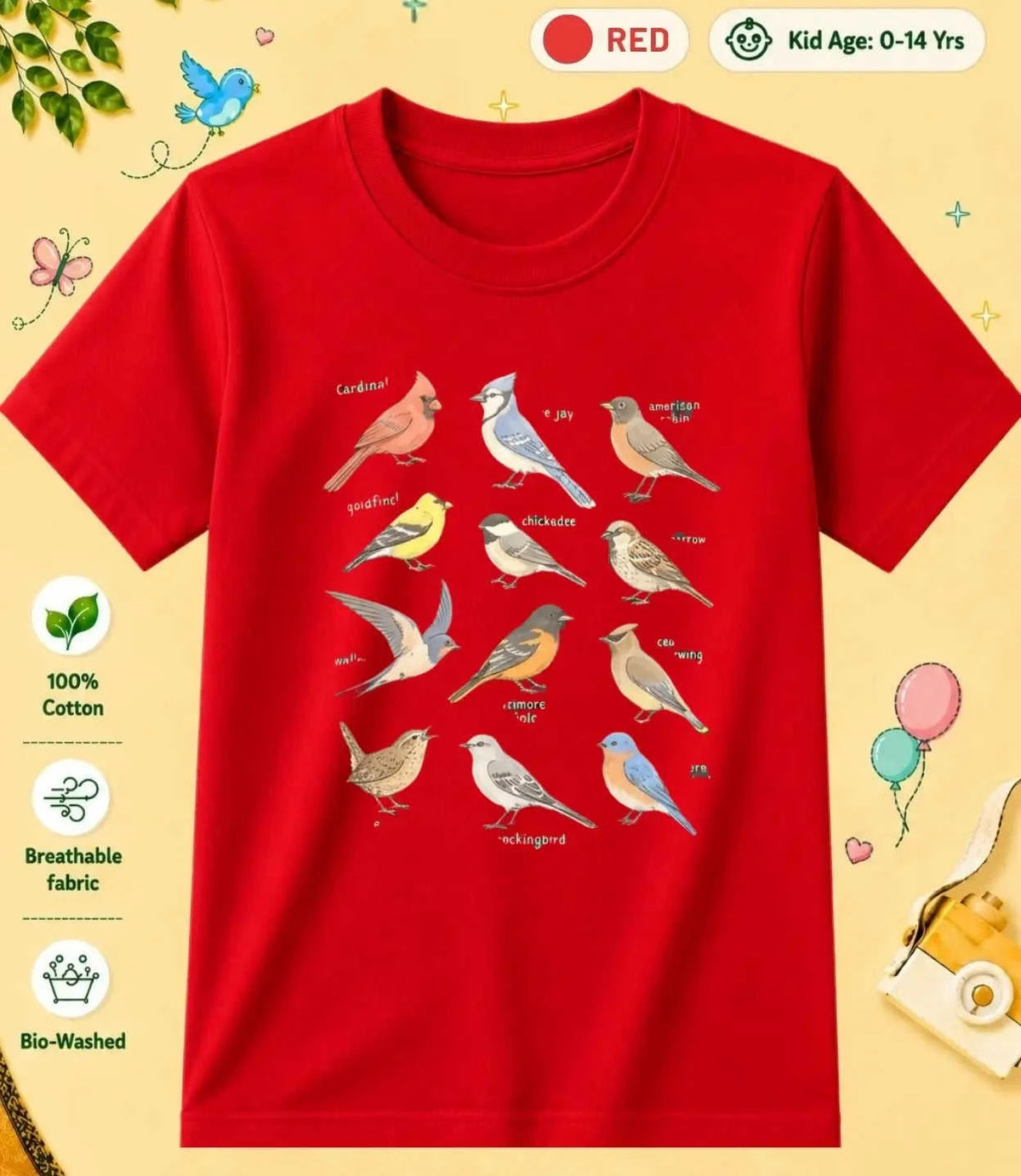 22 December Special Day Kid Cotton Tee Swiftsoul