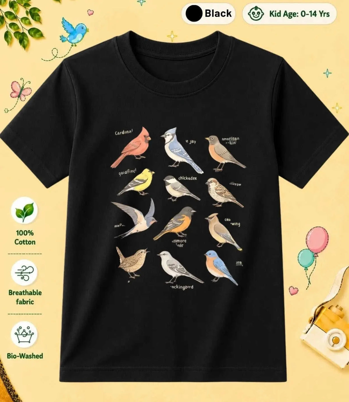 22 December Special Day Kid Cotton Tee Swiftsoul