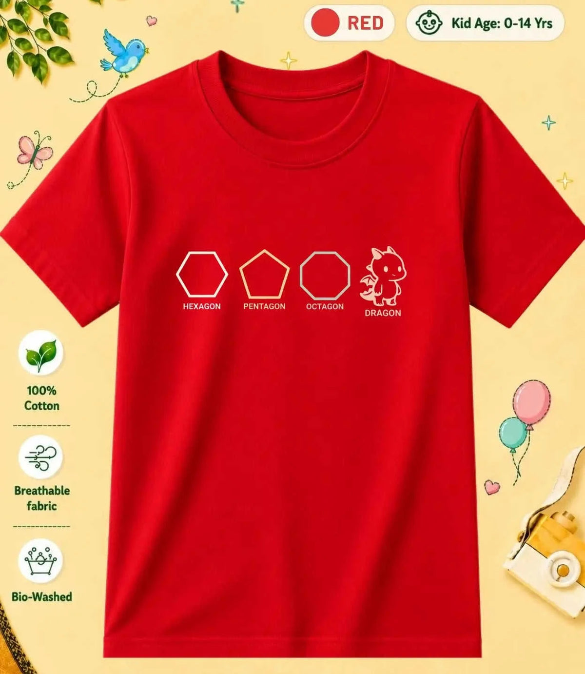 22 December Special Day Kid Cotton Tee Swiftsoul